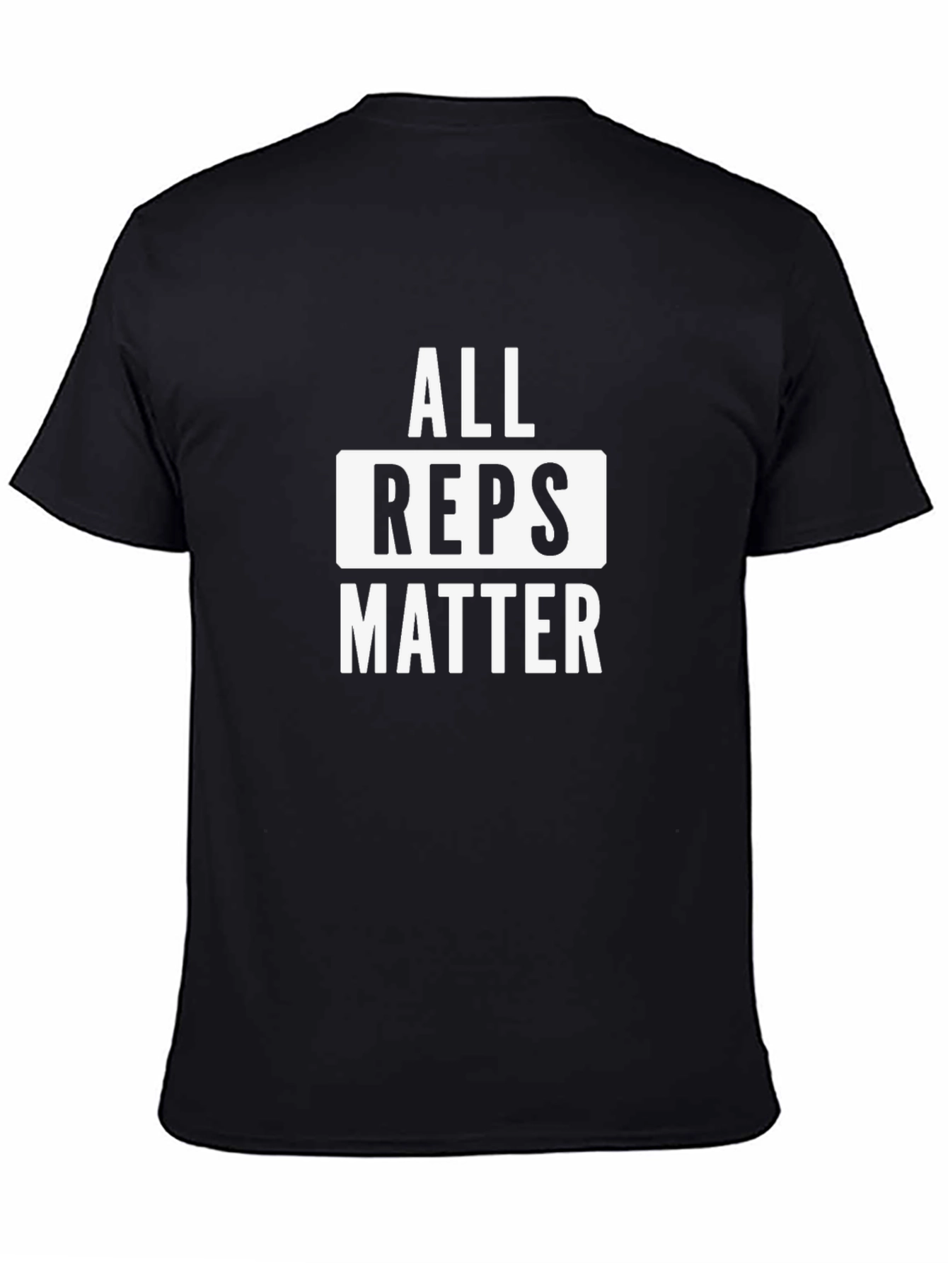 Camiseta All Reps Matter - Fitness y Motivación