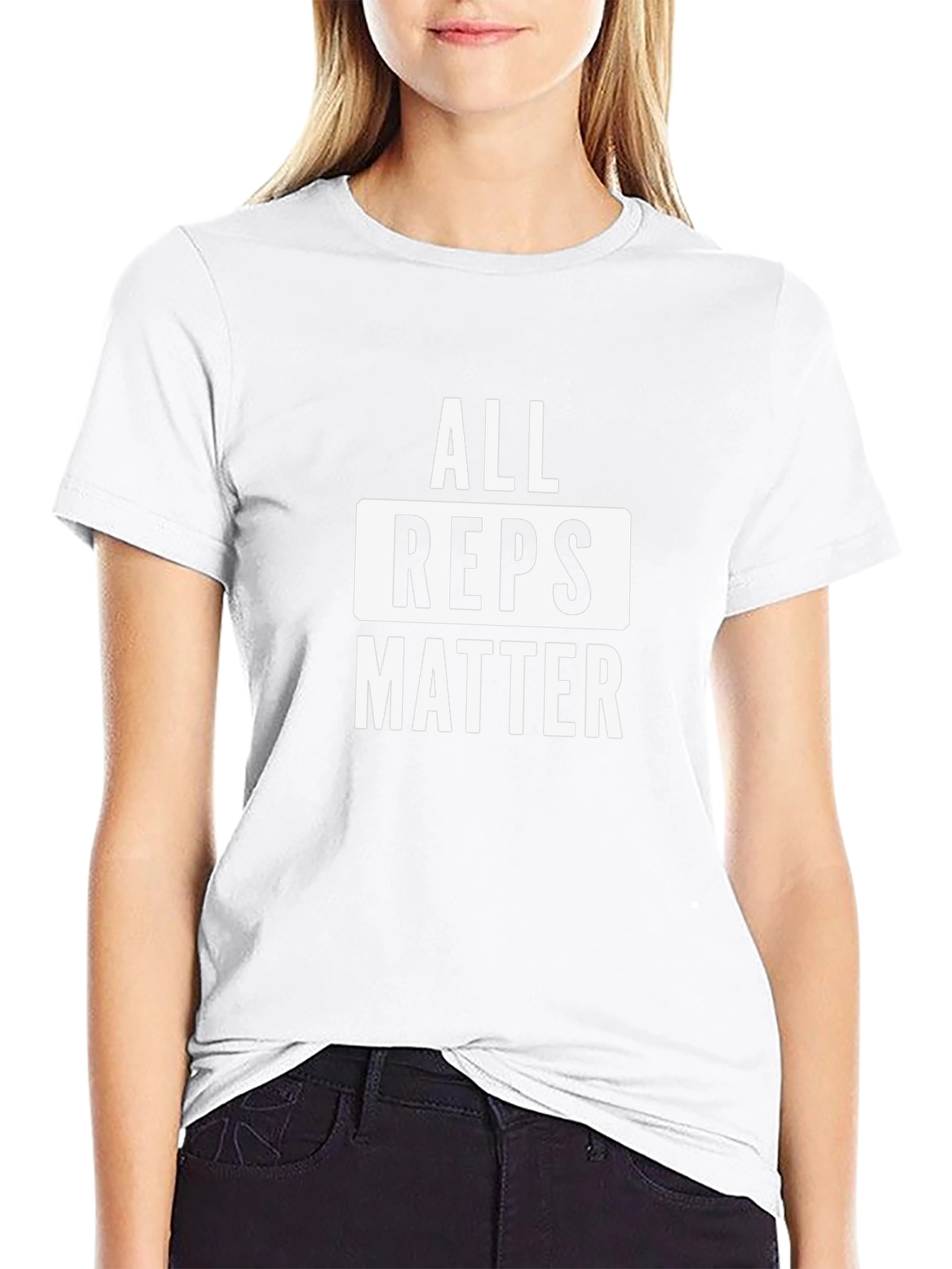 Camiseta All Reps Matter - Fitness y Motivación