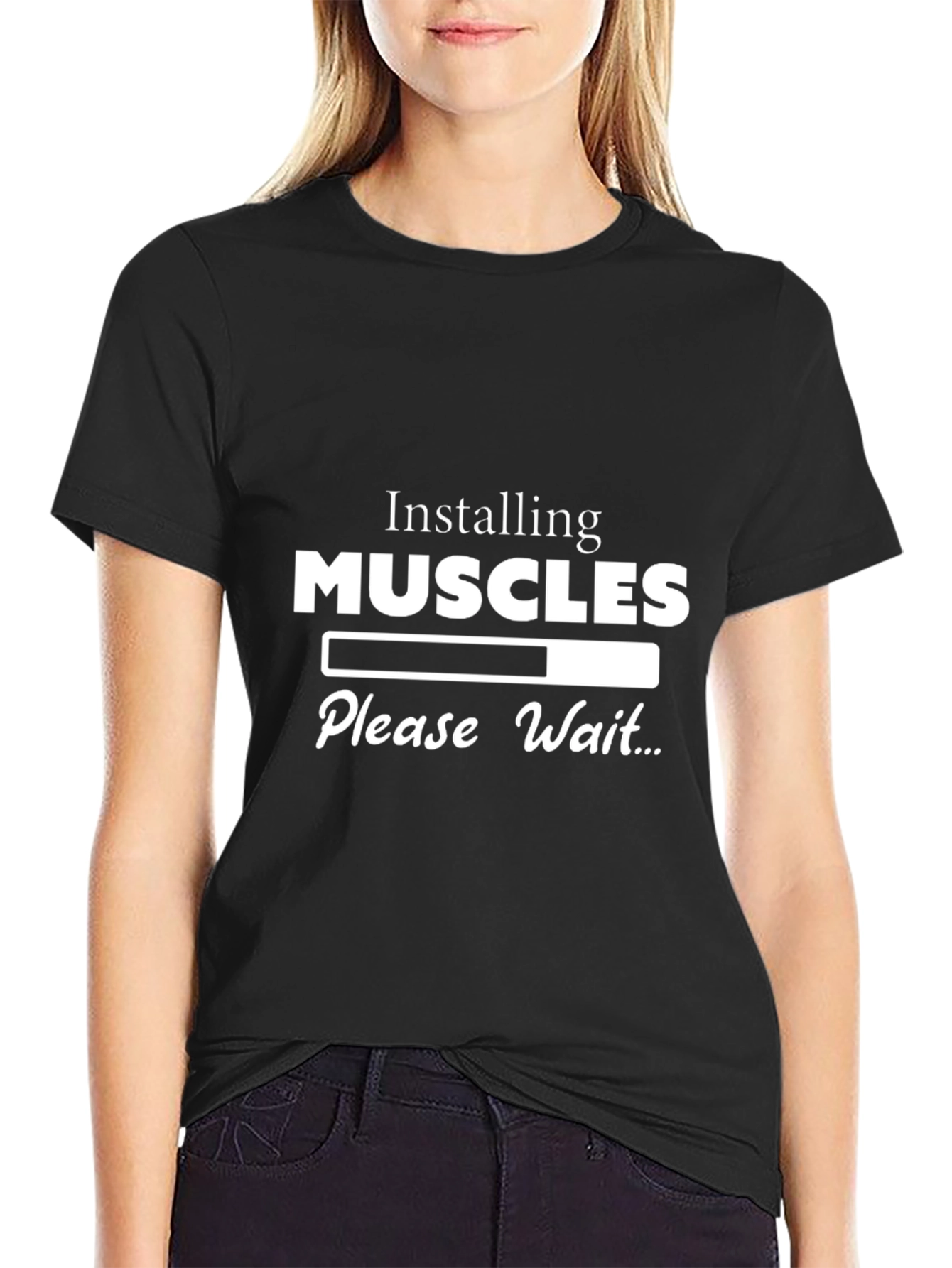 Camiseta Negra: Instalando Músculos