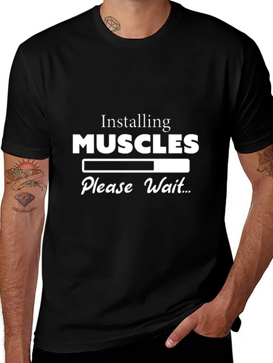 Camiseta Negra: Instalando Músculos