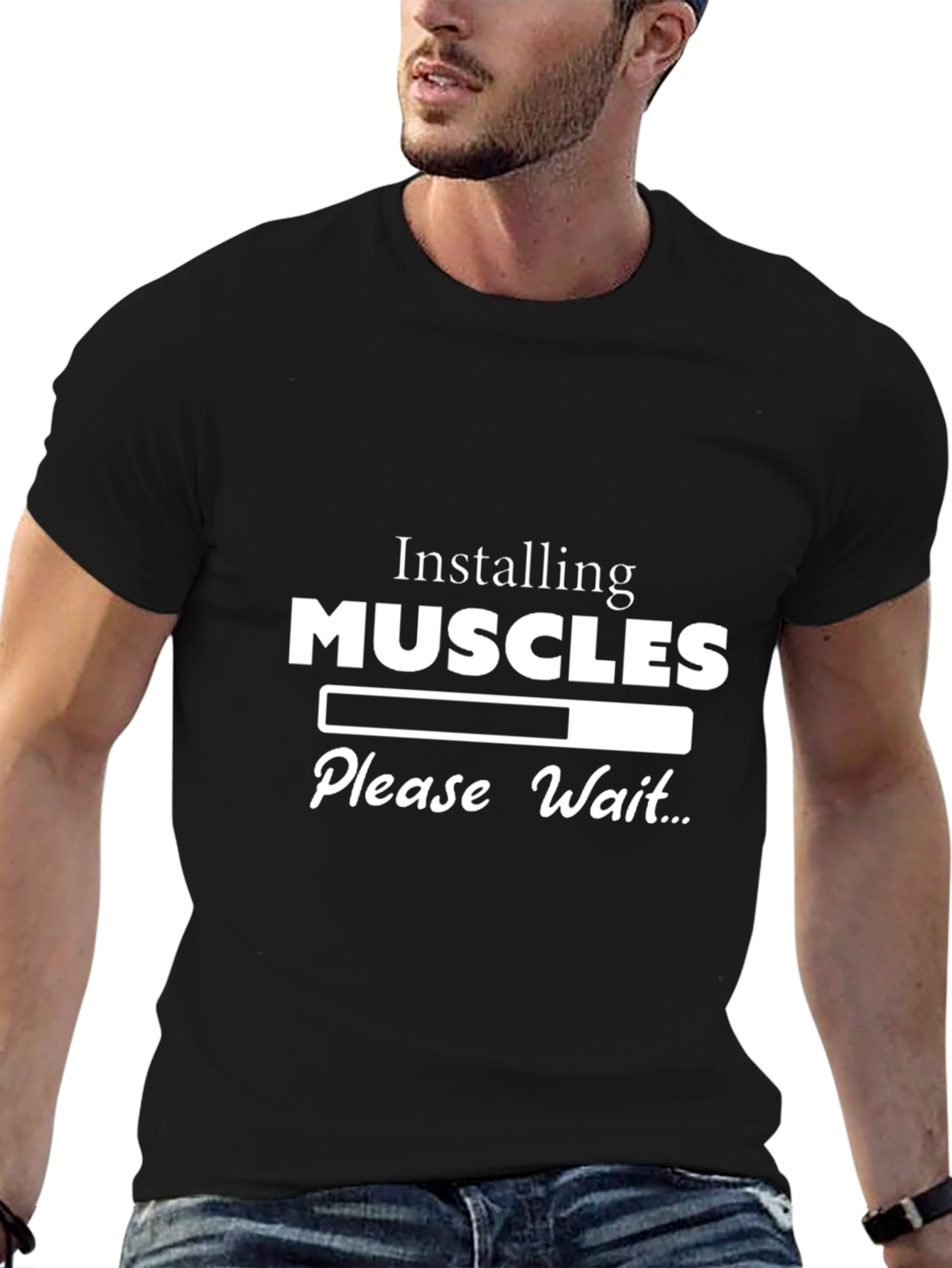Camiseta Negra: Instalando Músculos