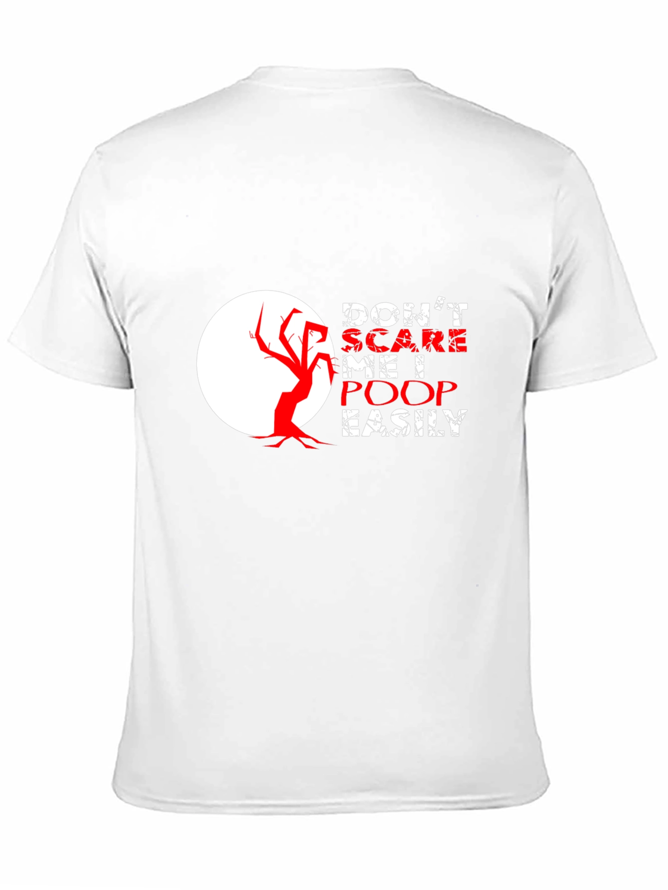 Camiseta Negra con Diseño Humorístico de Halloween