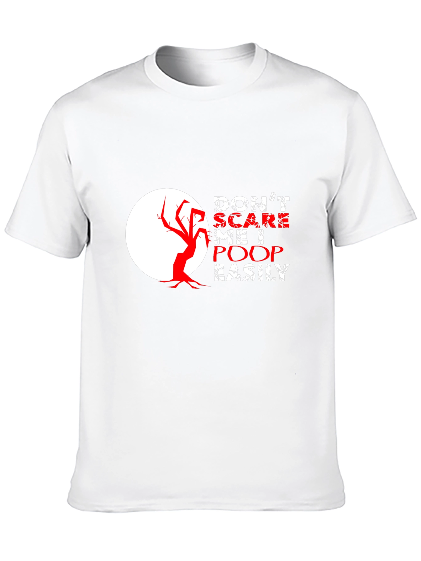 Camiseta Negra con Diseño Humorístico de Halloween