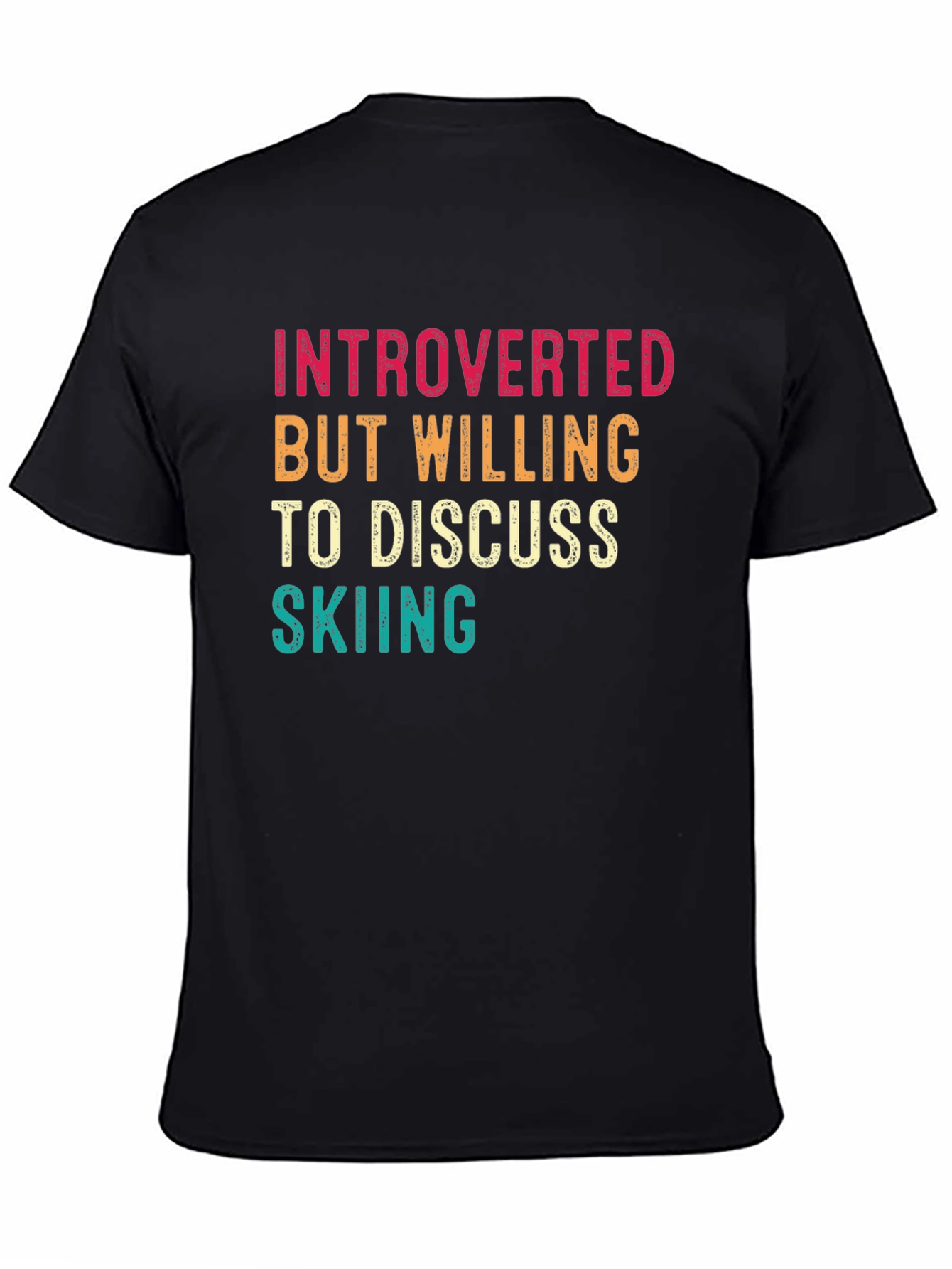 Camiseta Introvertido Esquí