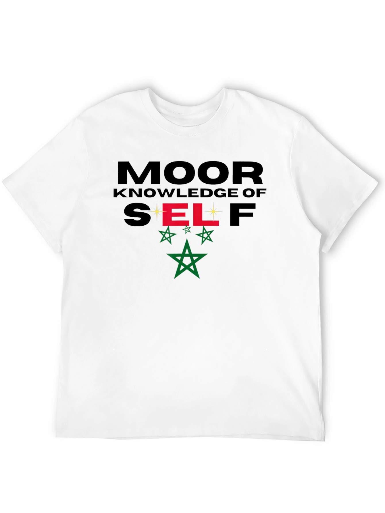 Camiseta Negra Moor Knowledge of Self