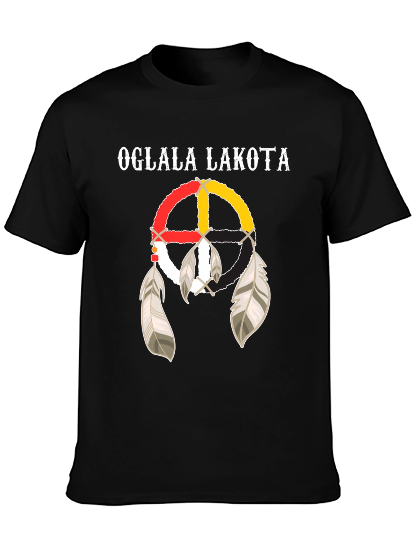 Camiseta Oglala Lakota Diseño Nativo Americano