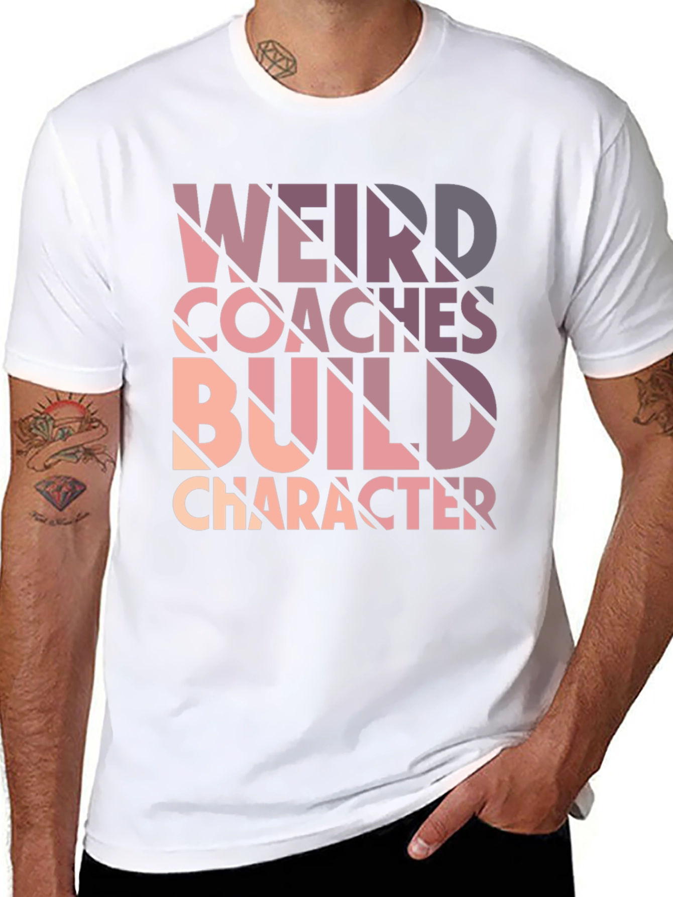 Camiseta Negra: Entrenadores Raros Construyen Carácter