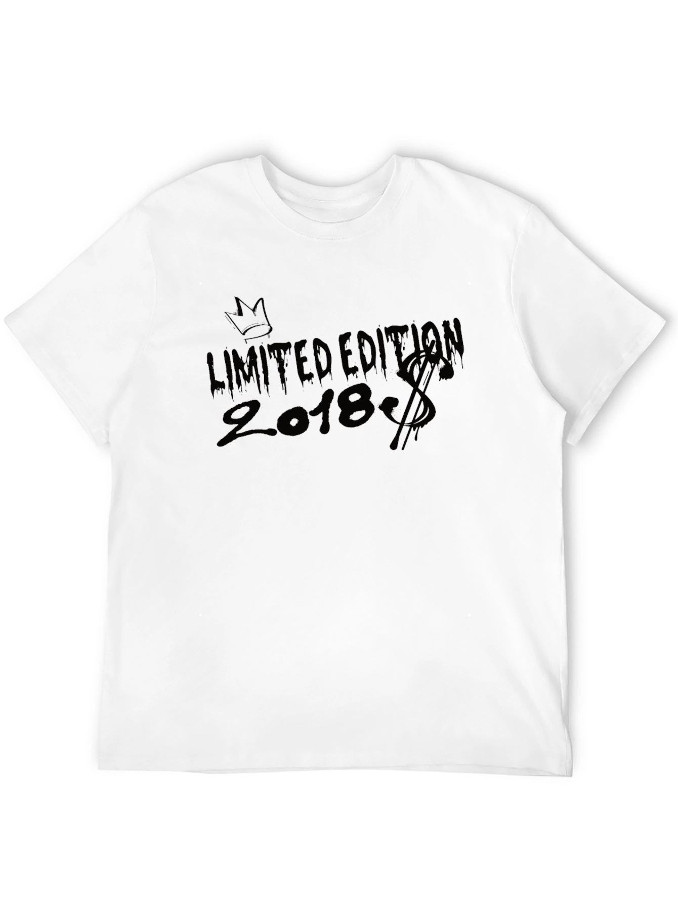 Camiseta Negra Edición Limitada 2018 Estilo Urbano