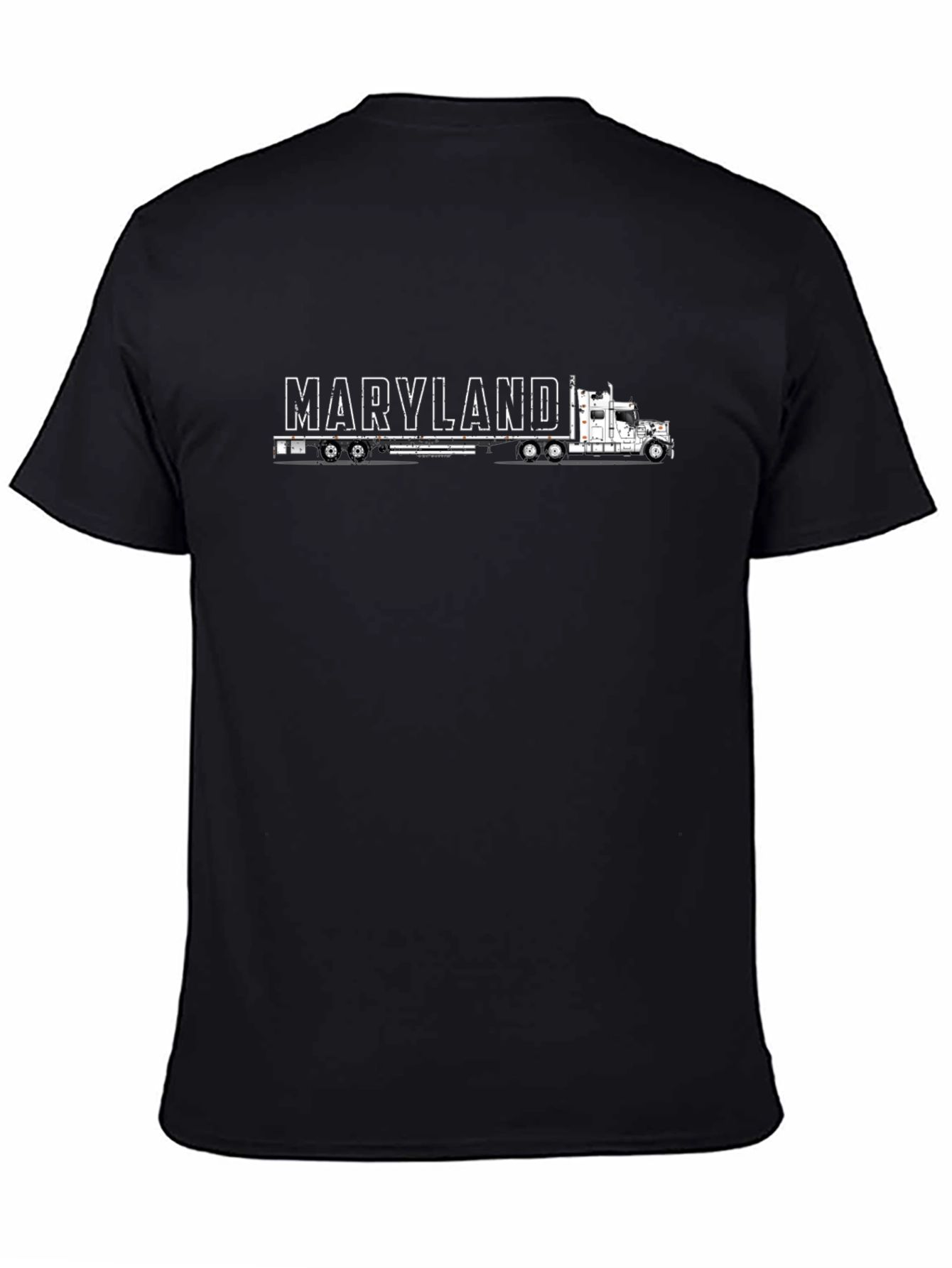 Camiseta Negra Maryland Truck