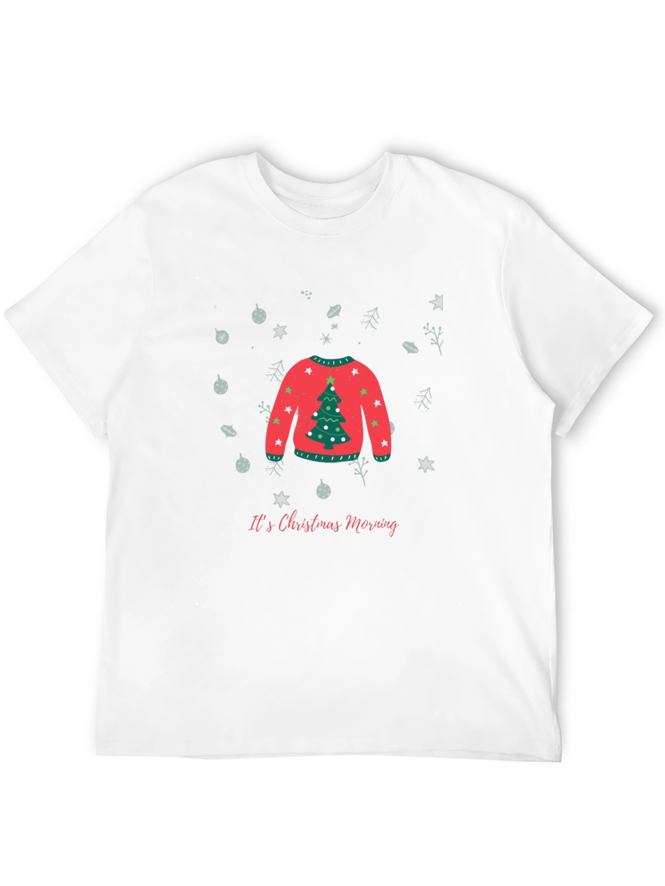 Camiseta Navideña Festiva para Hombre