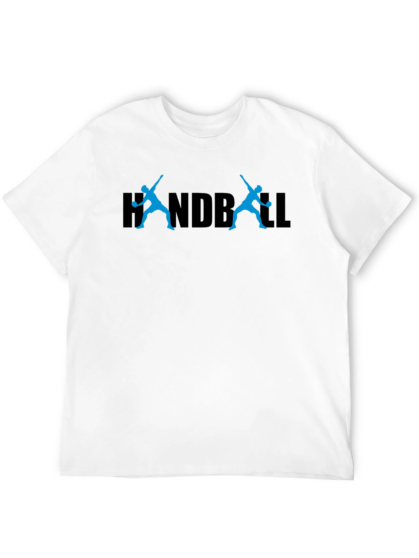 Camiseta Negra de Handball - Diseño Deportivo