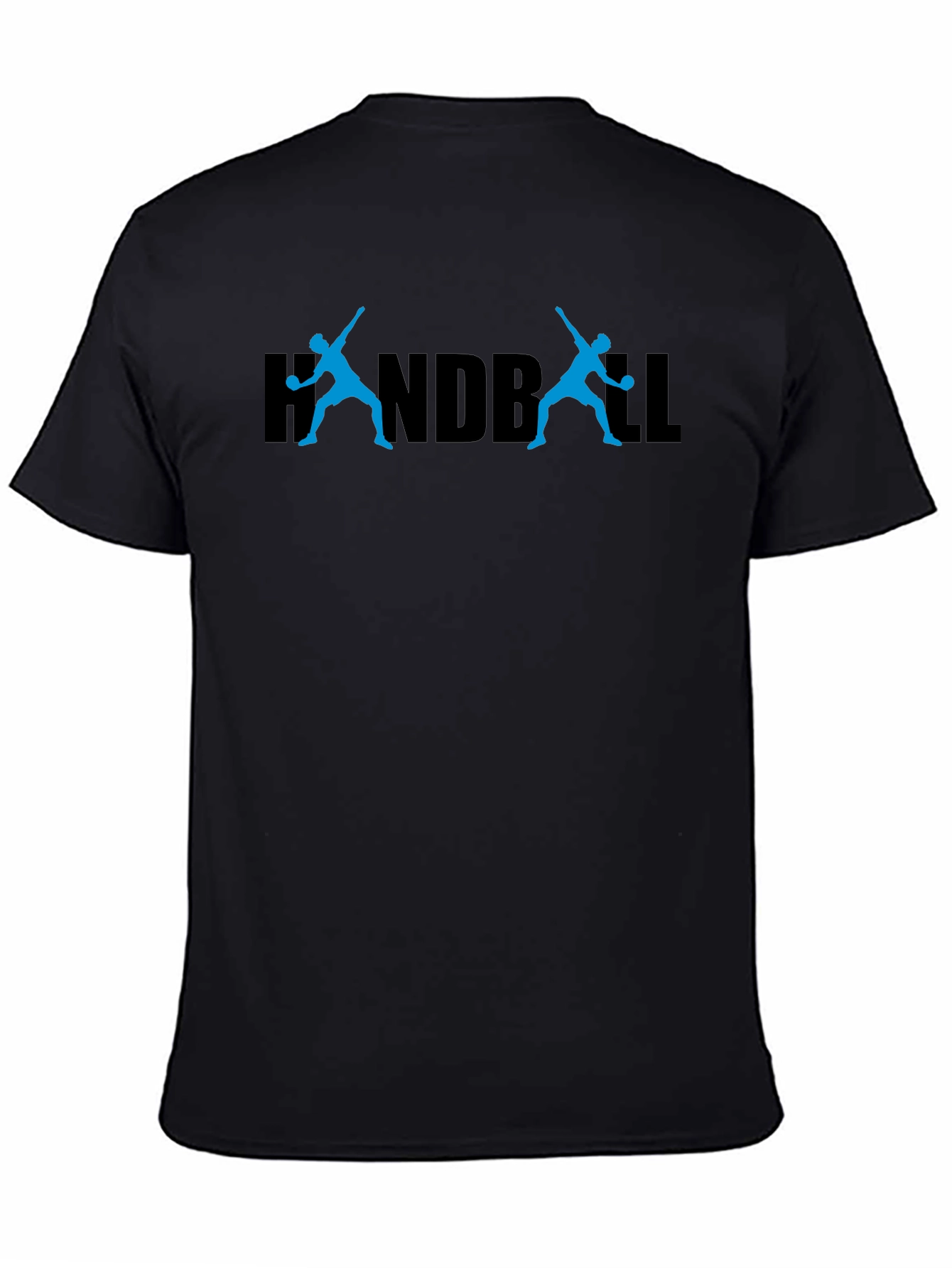 Camiseta Negra de Handball - Diseño Deportivo