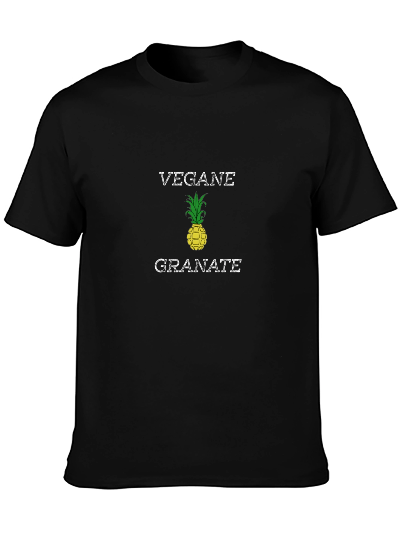 Camiseta Vegana Granate Estilo Casual