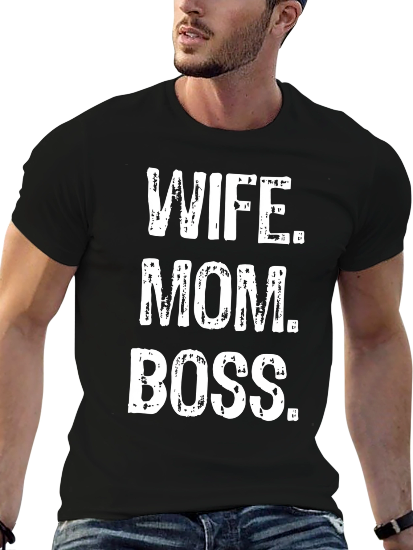 Camiseta Mujer Esposa Mamá Jefa