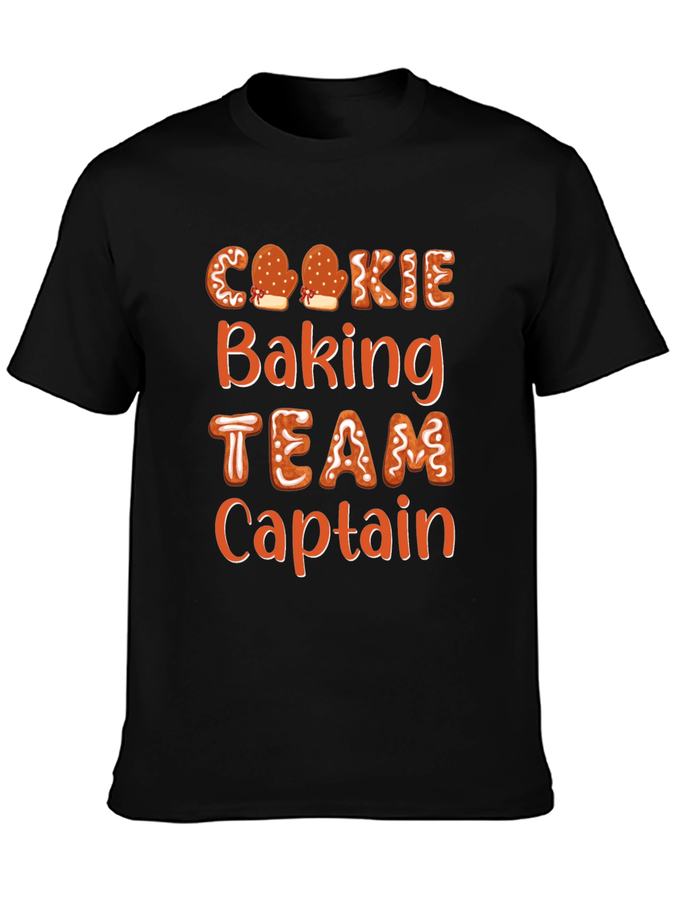 Camiseta Capitán Equipo Hornear Galletas