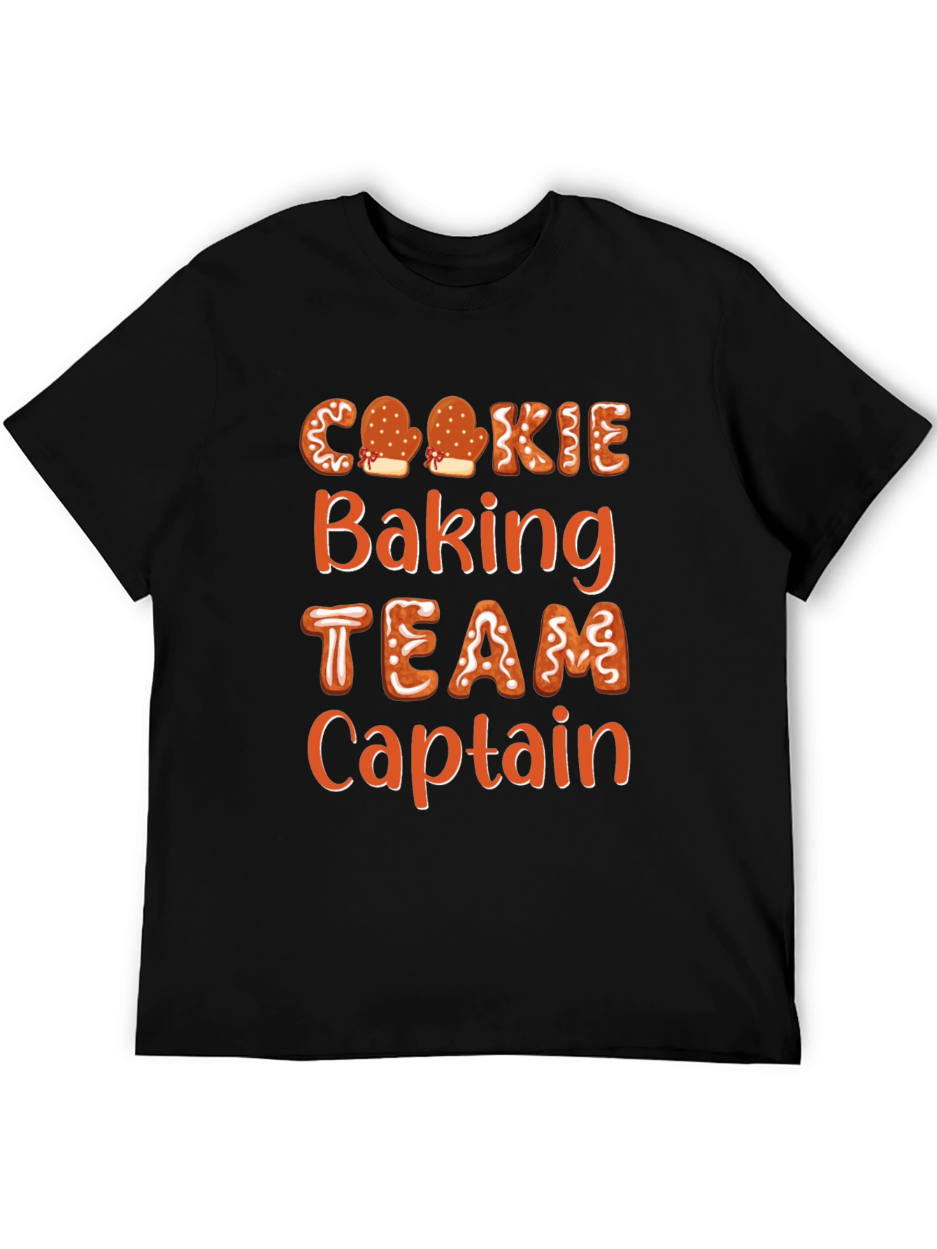 Camiseta Capitán Equipo Hornear Galletas