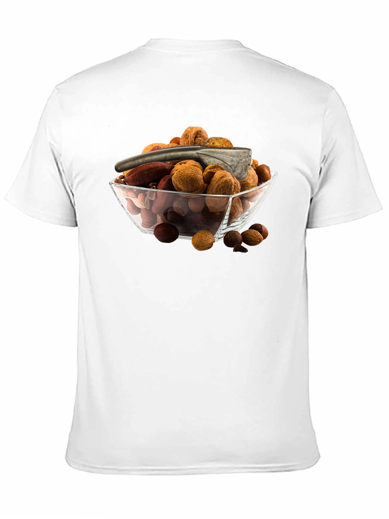 Camiseta Negra con Bol de Frutos Secos