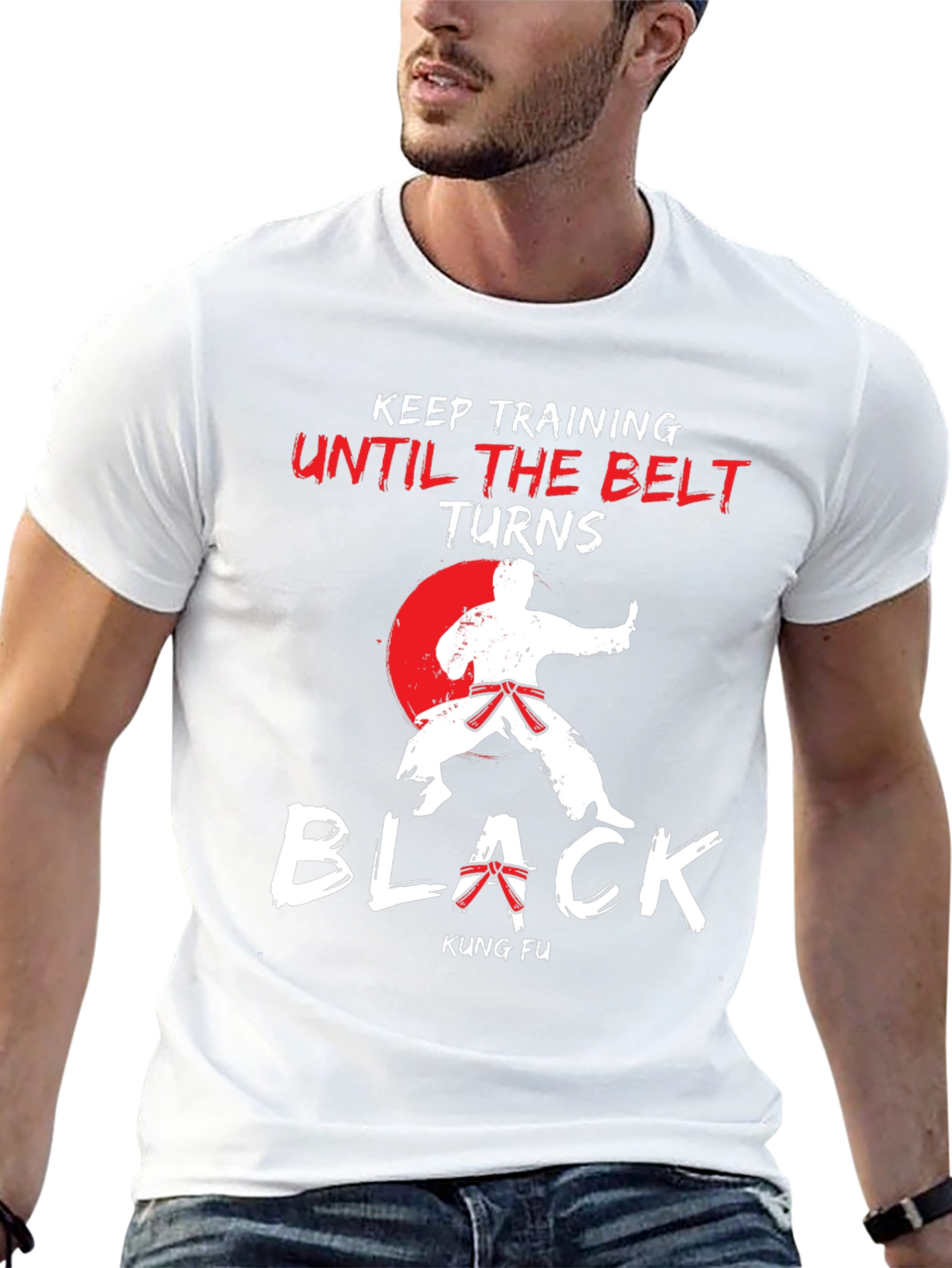 Camiseta Kung Fu Cinturón Negro