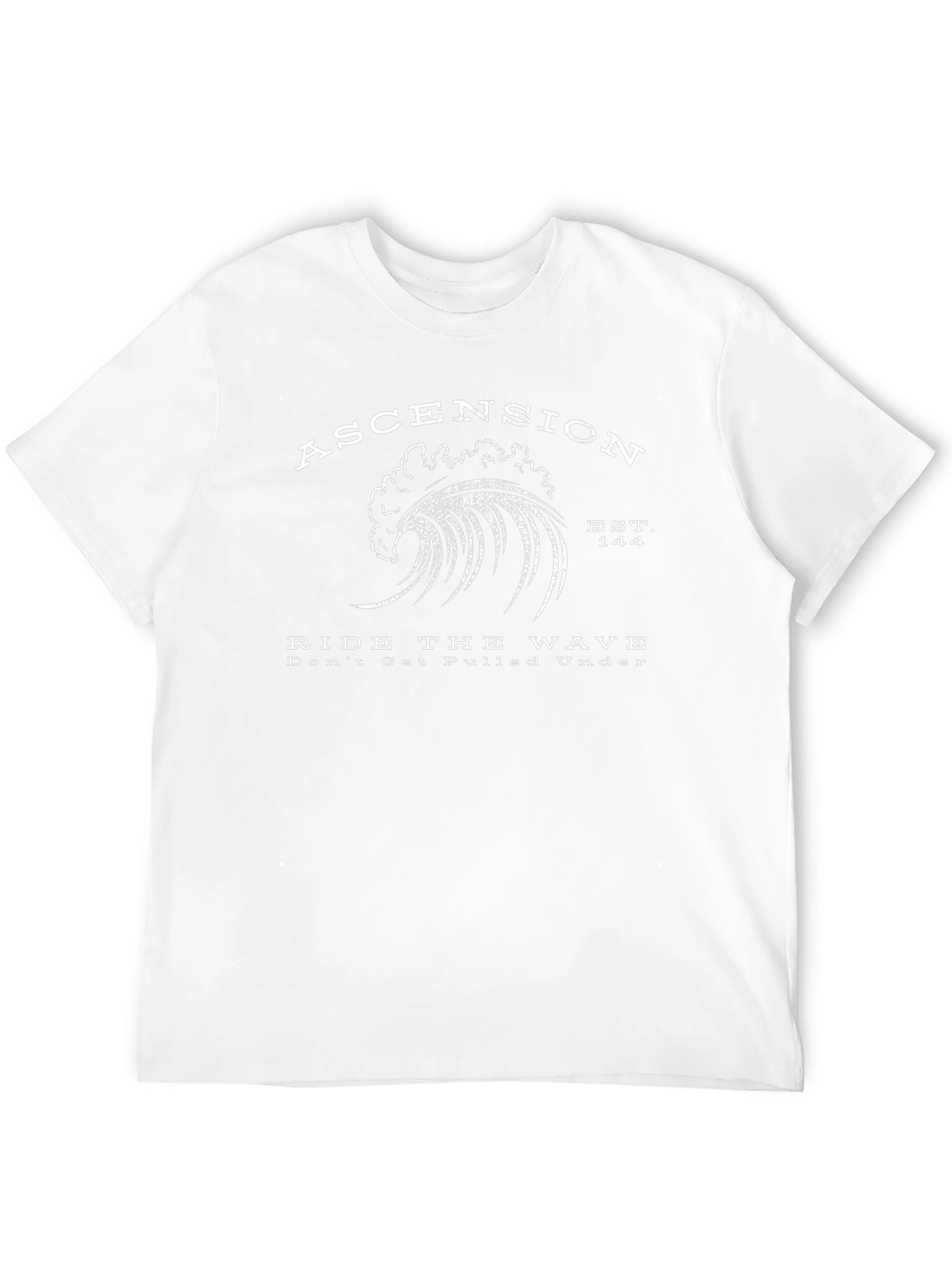 Camiseta Negra Ascension: Ride the Wave