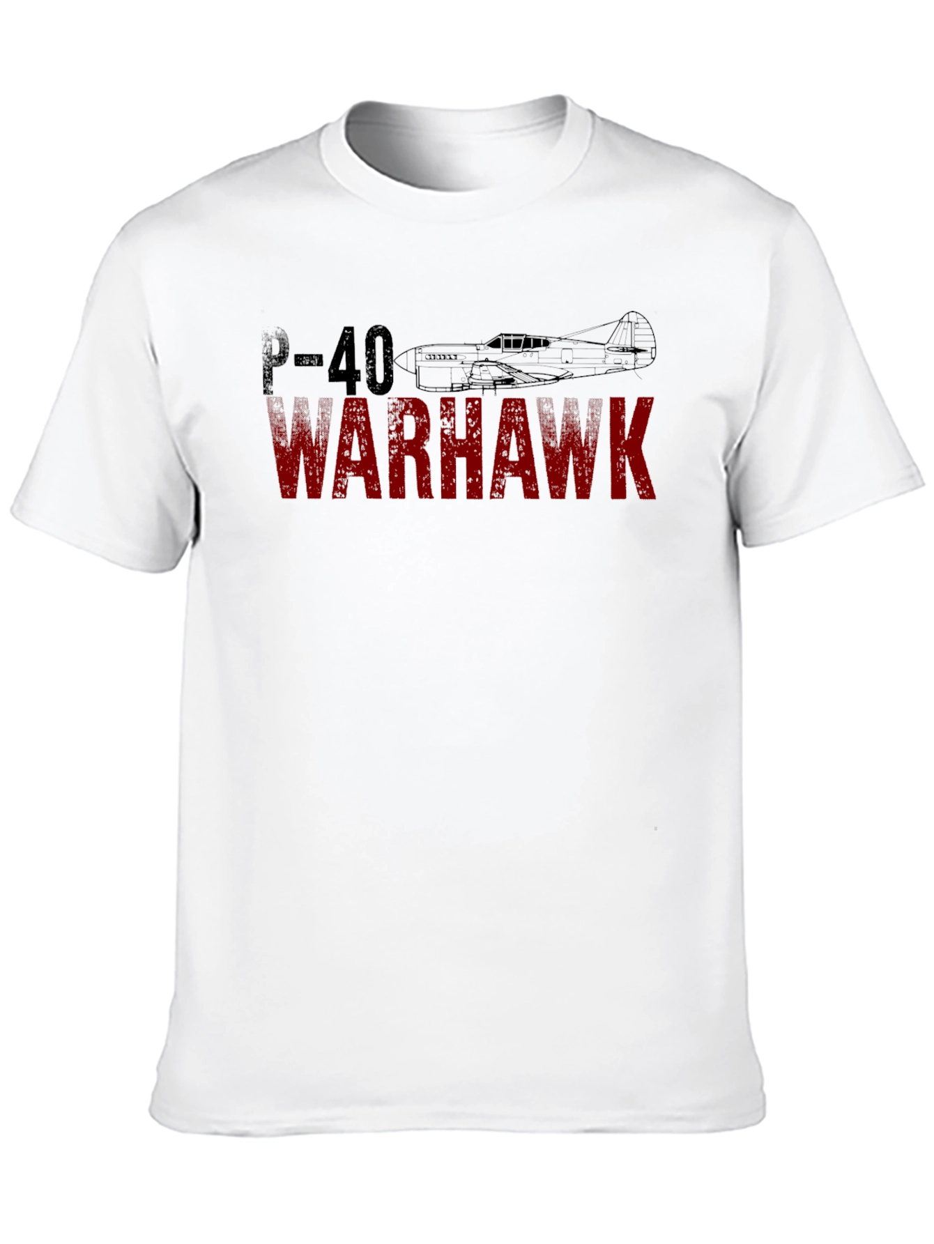 Camiseta Negra P-40 Warhawk