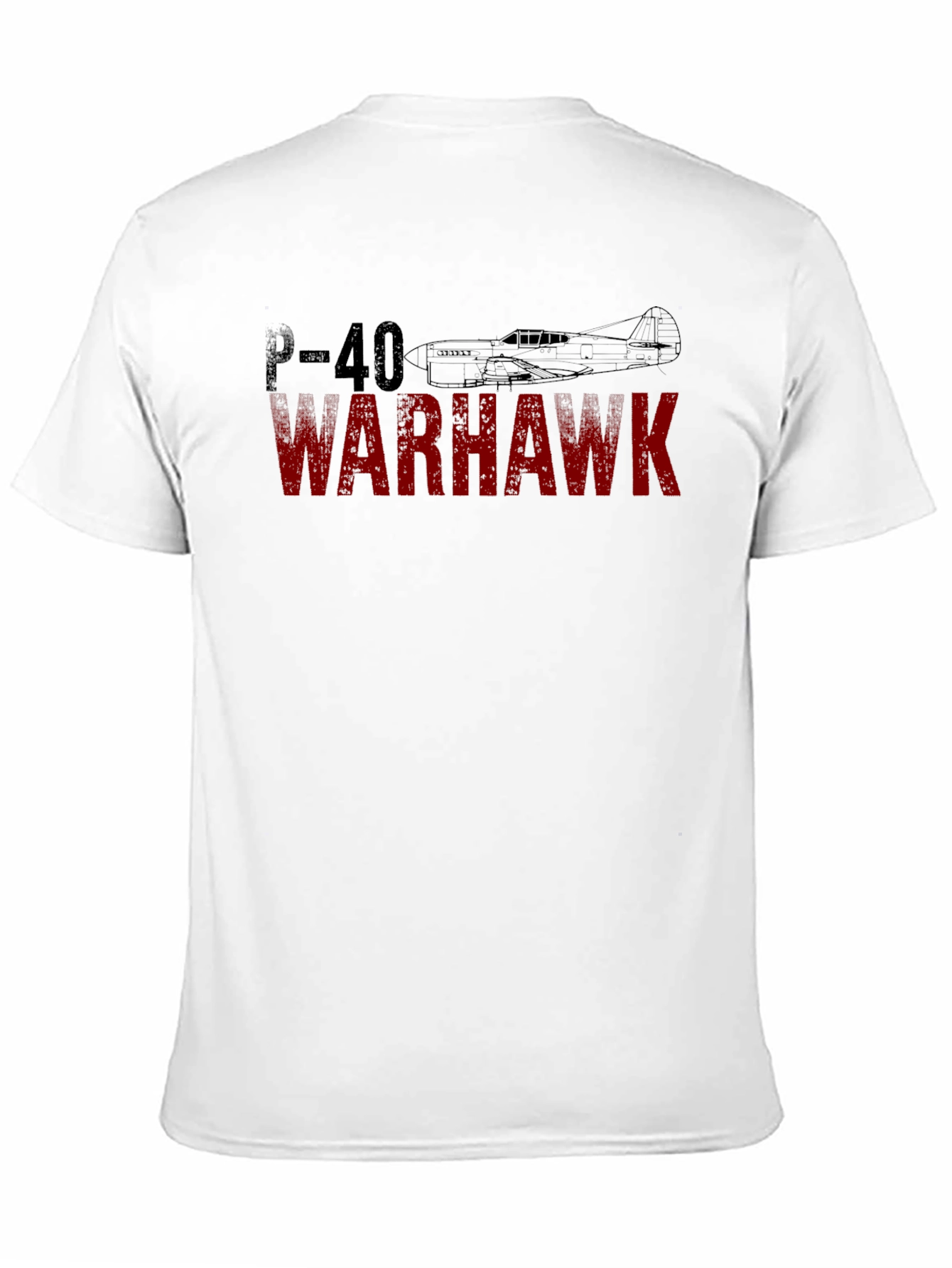 Camiseta Negra P-40 Warhawk