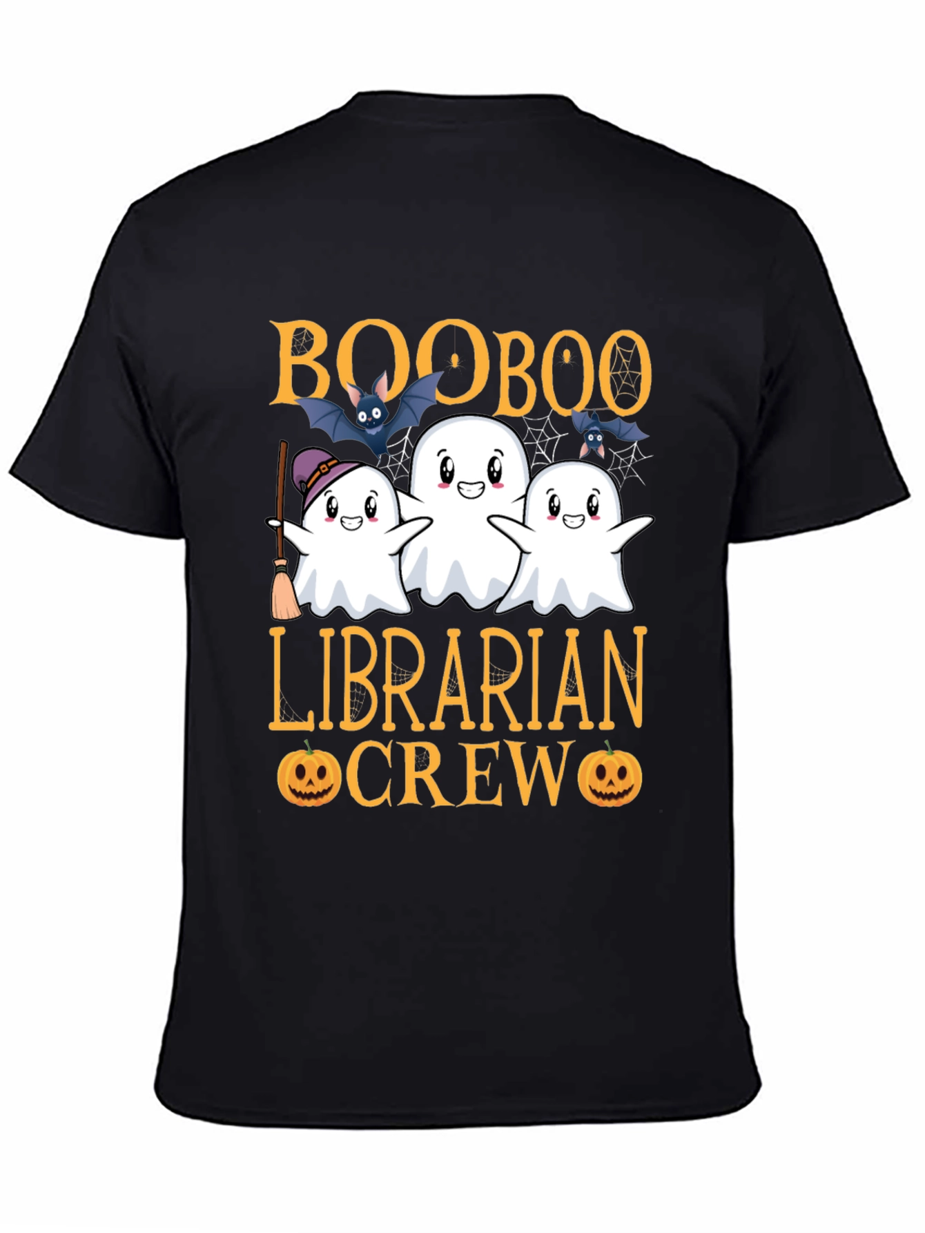 Camiseta Boo Boo Librarian Crew Halloween