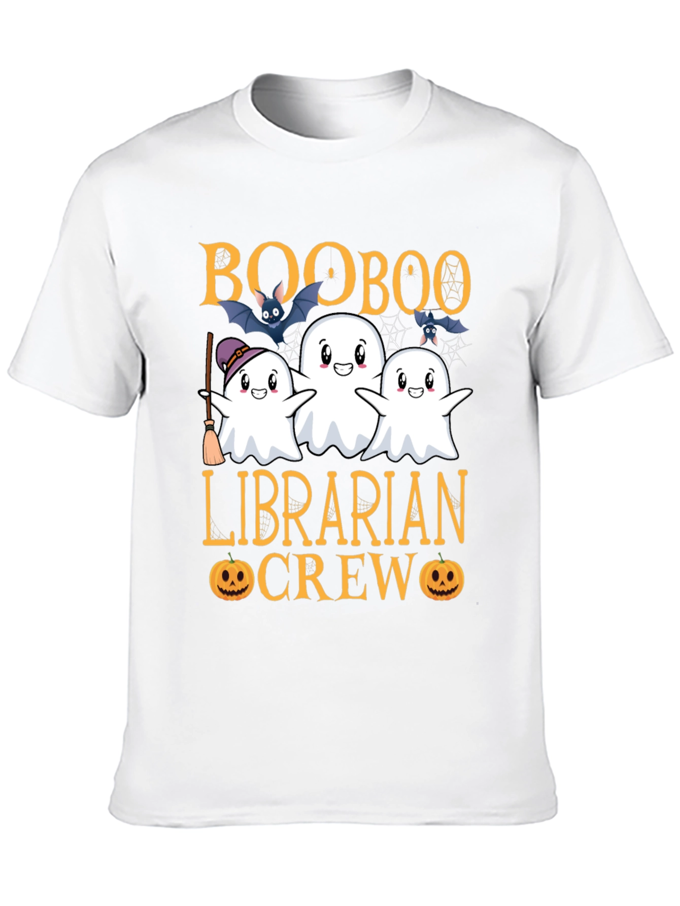 Camiseta Boo Boo Librarian Crew Halloween