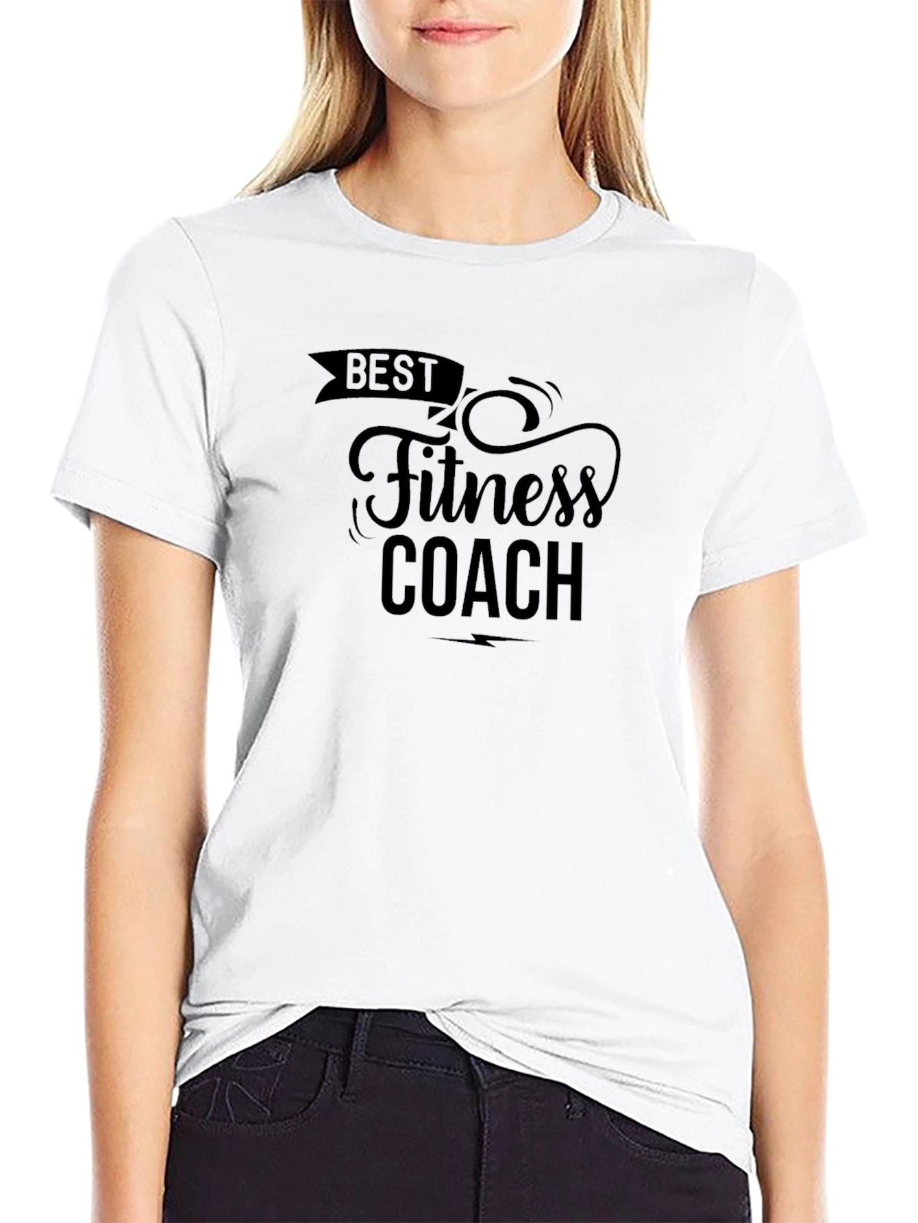 Camiseta Negra Best Fitness Coach Hombre