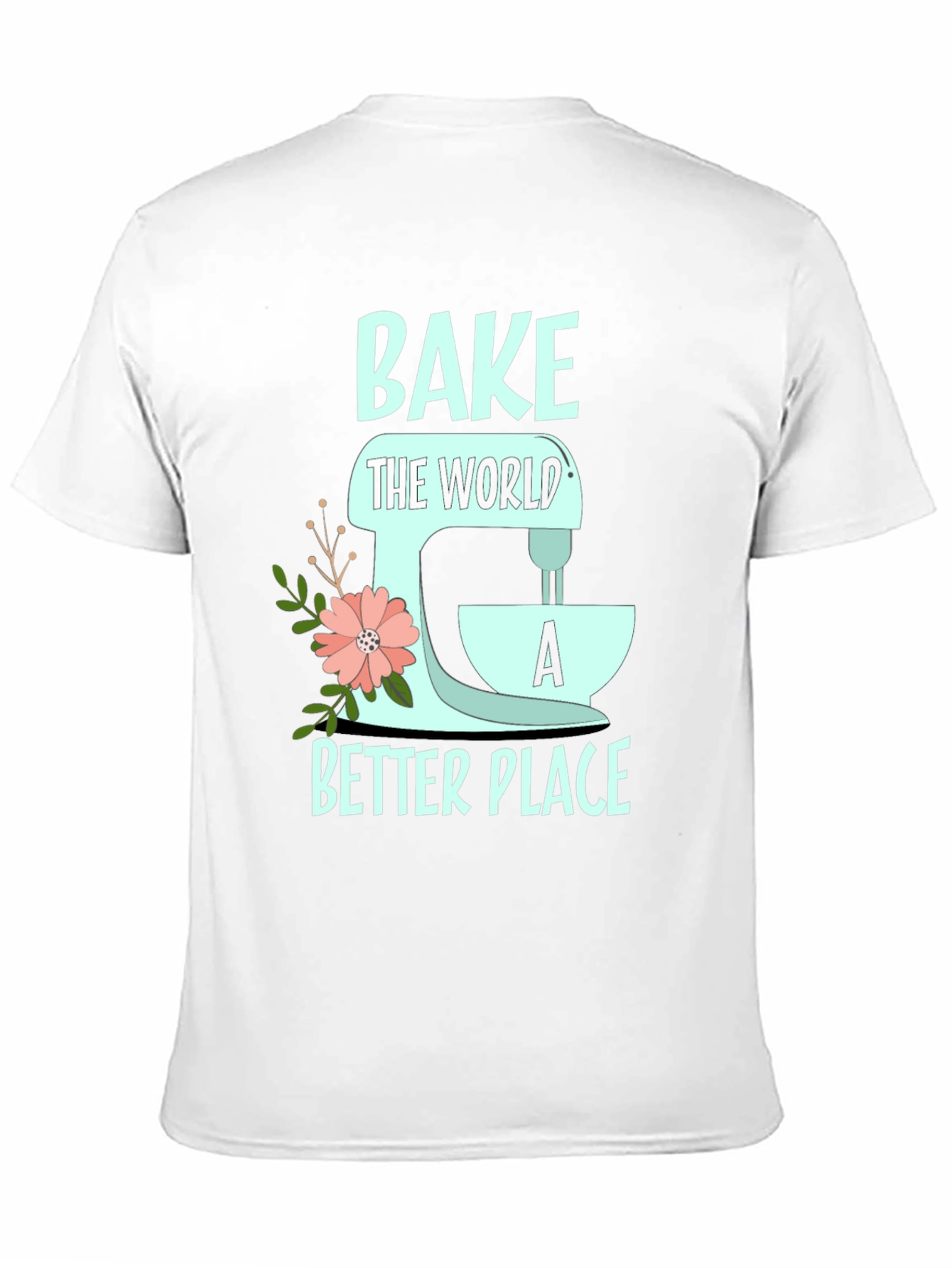 Camiseta Negra Bake the World a Better Place