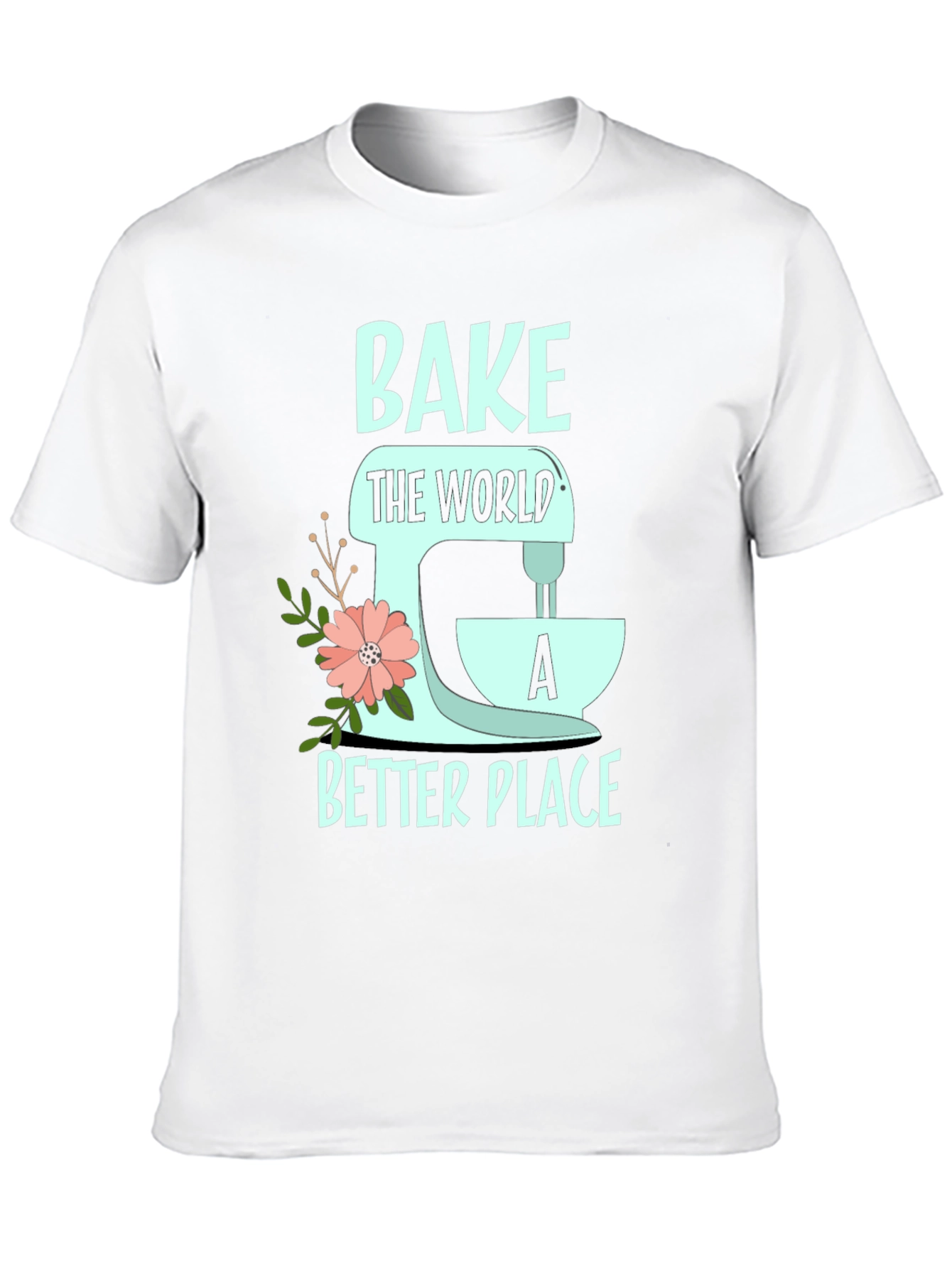 Camiseta Negra Bake the World a Better Place