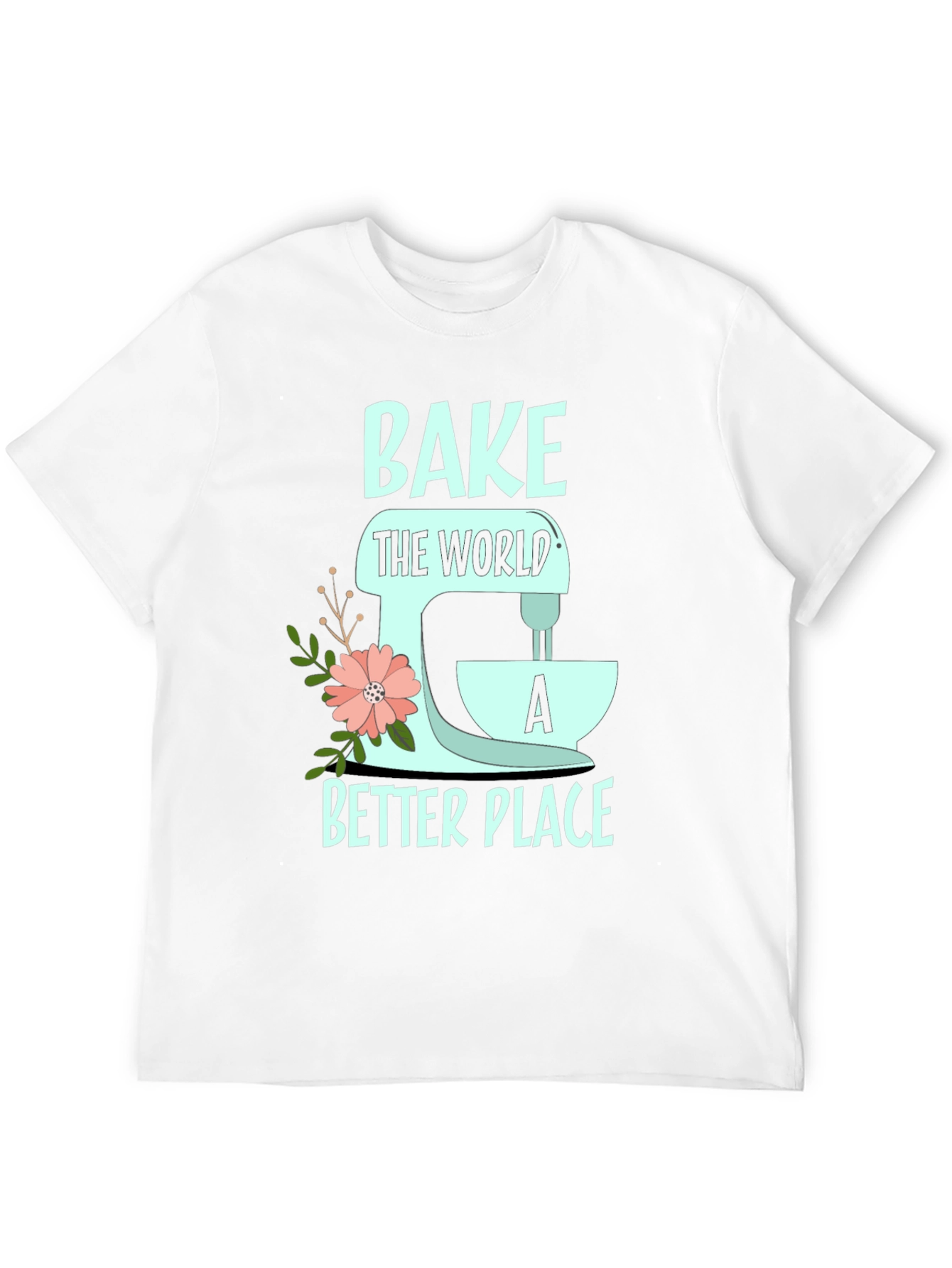 Camiseta Negra Bake the World a Better Place
