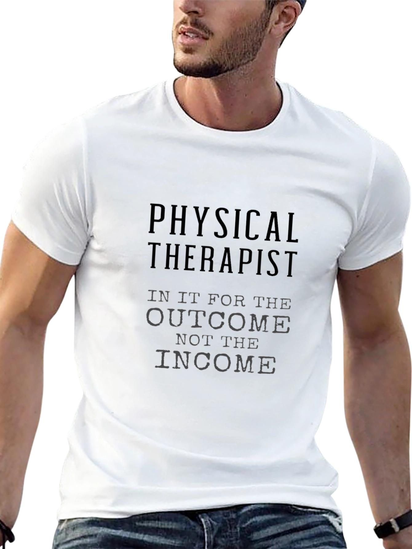 Camiseta Negra Fisioterapeuta: El Resultado Importa