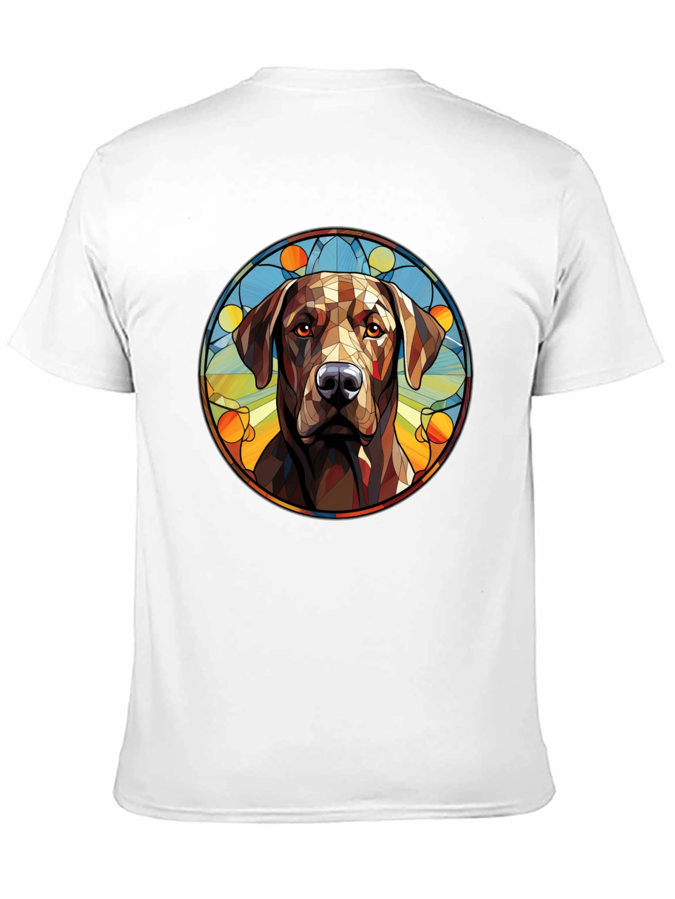 Camiseta Hombre Diseño Perro Labrador