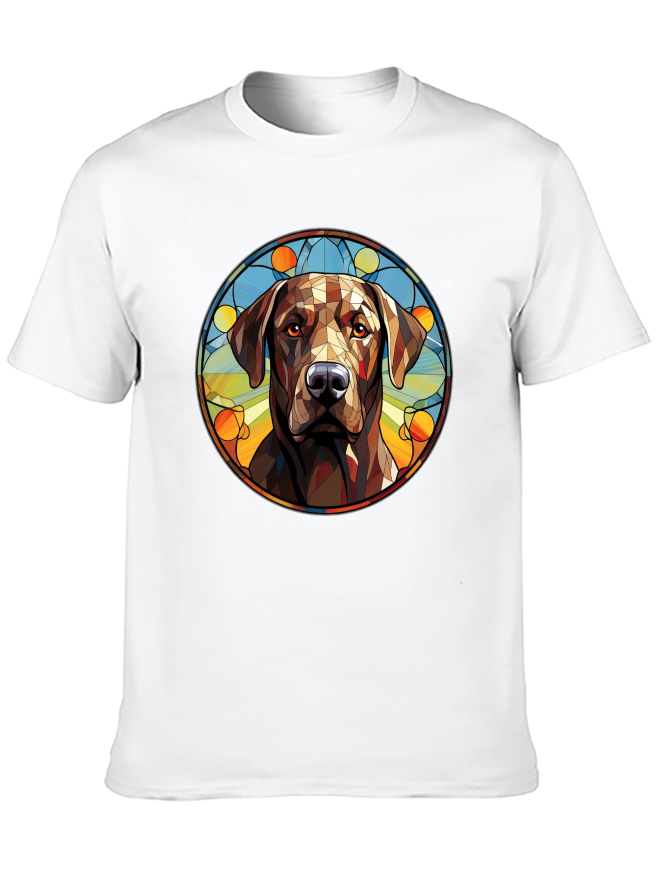 Camiseta Hombre Diseño Perro Labrador