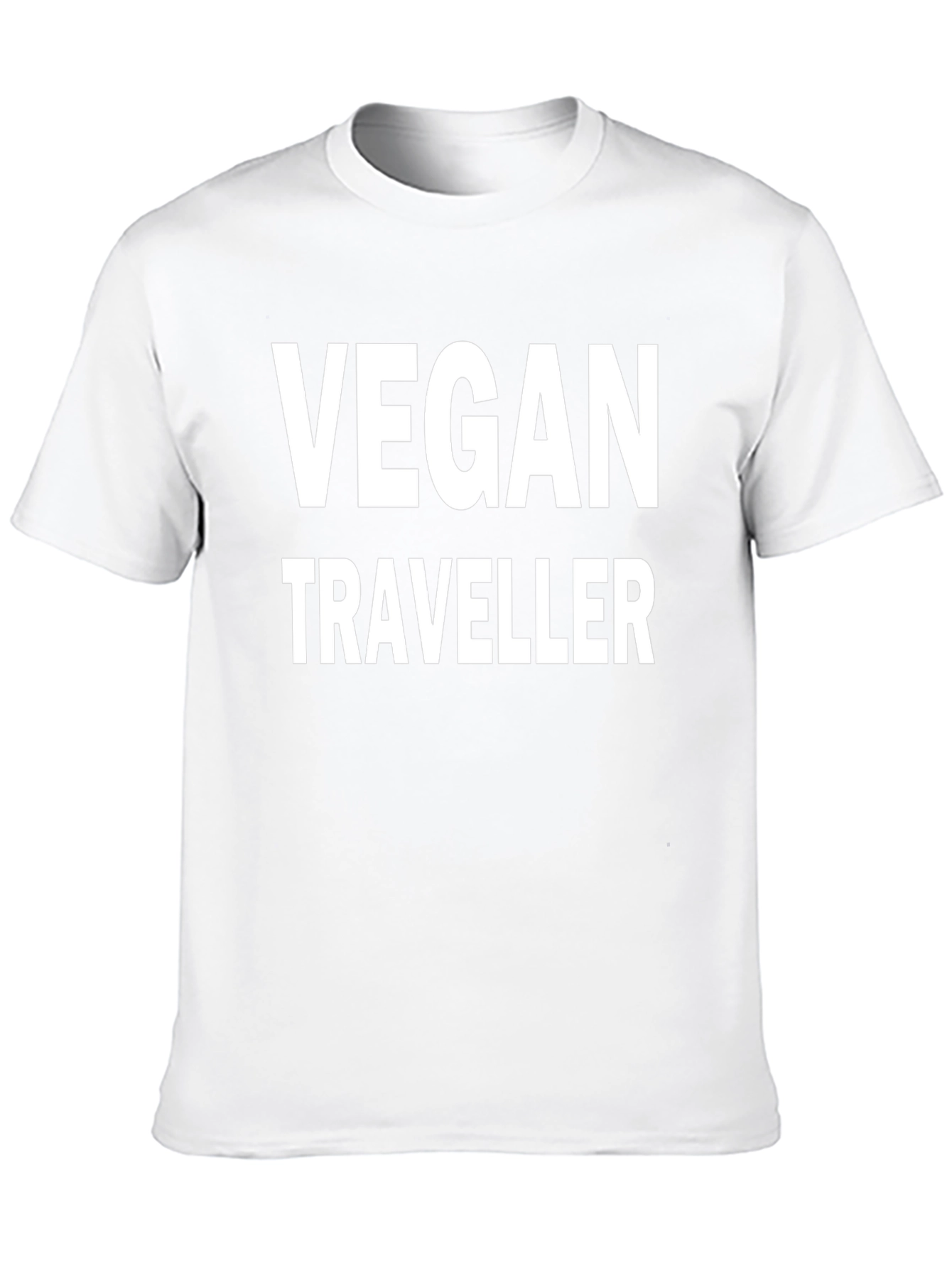 Camiseta Negra Vegana de Viajero