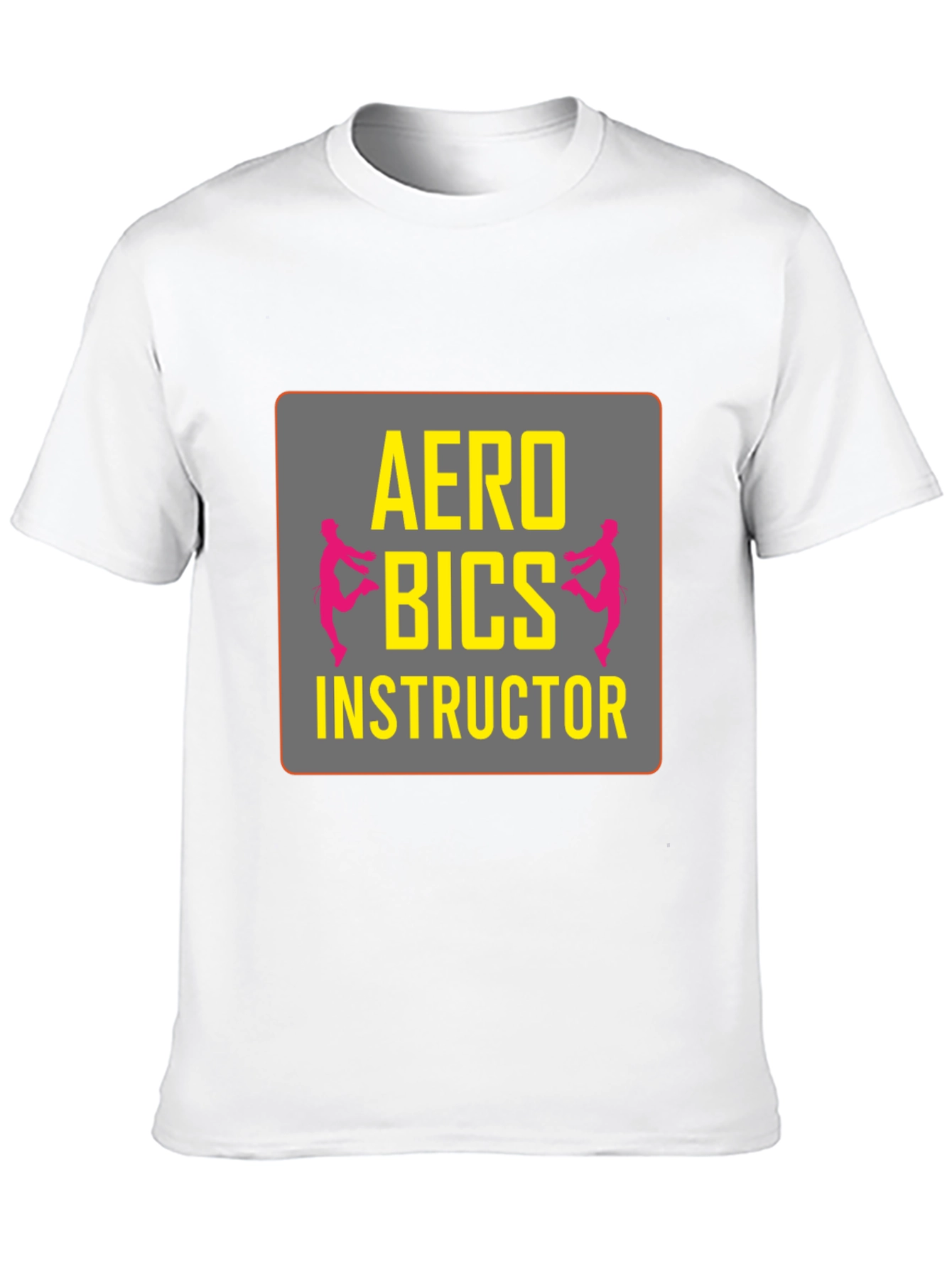Camiseta Negra Instructor de Aeróbicos