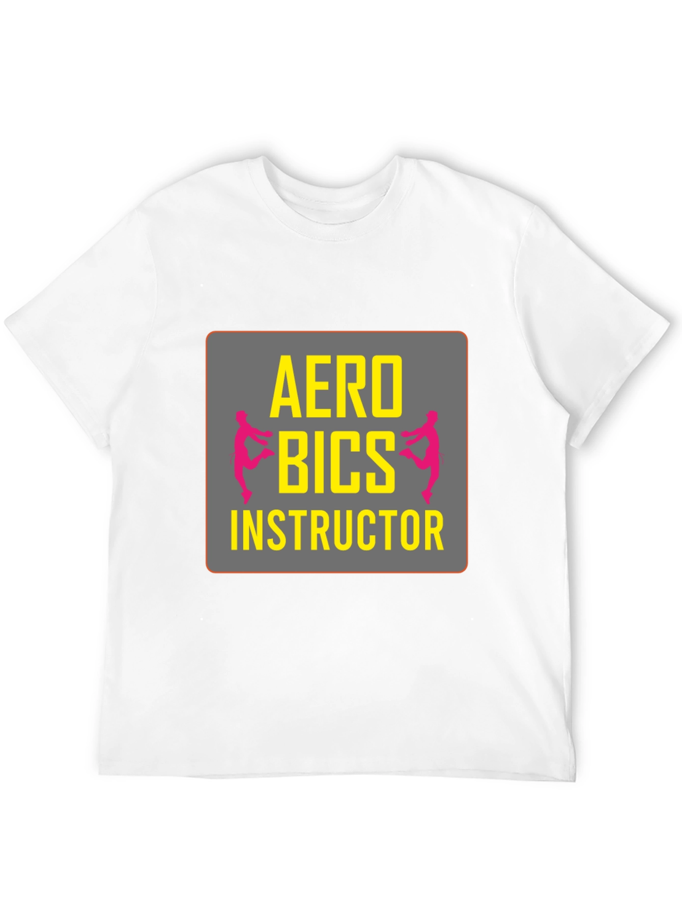 Camiseta Negra Instructor de Aeróbicos