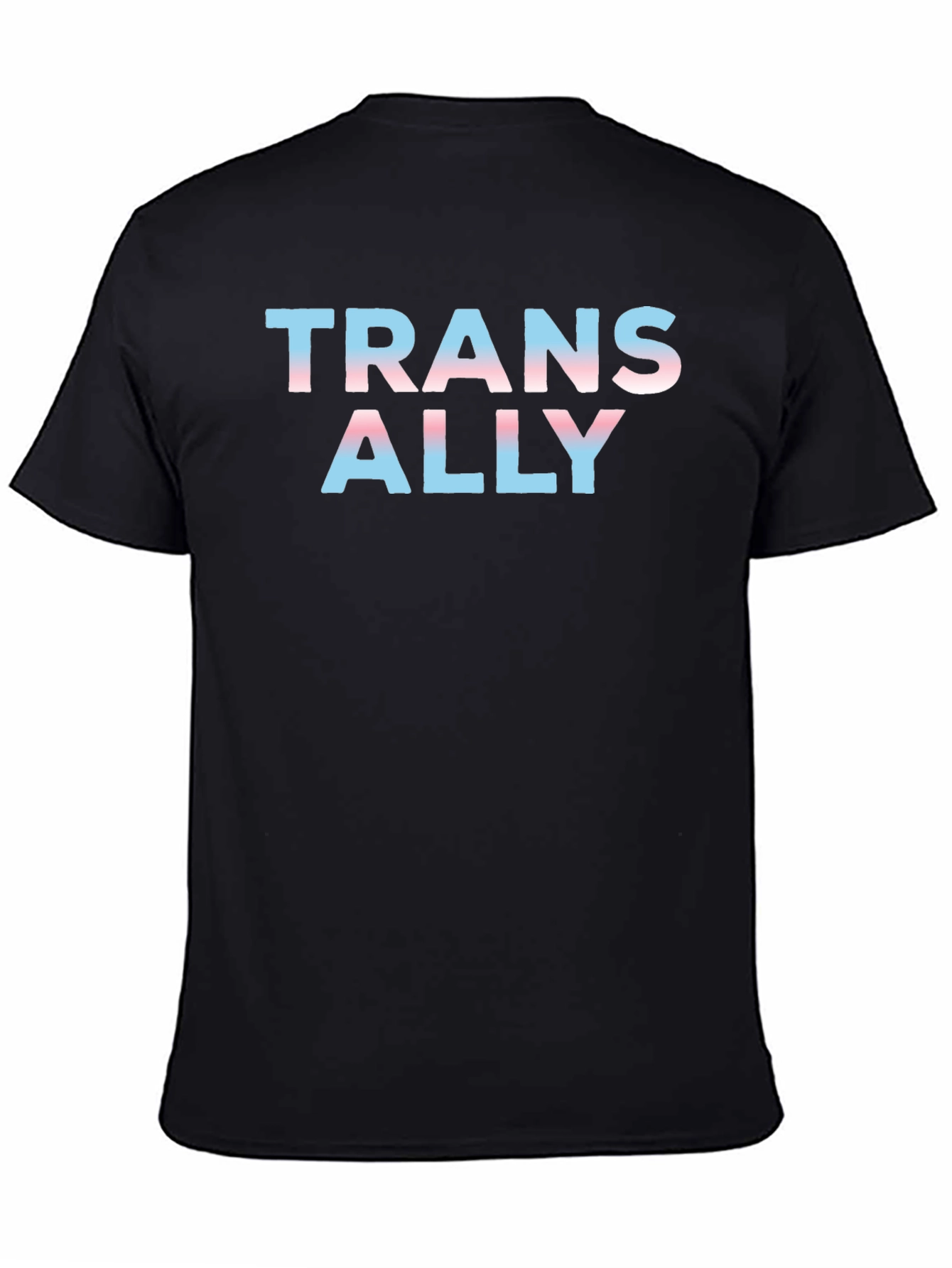Camiseta Negra Ally Transgénero