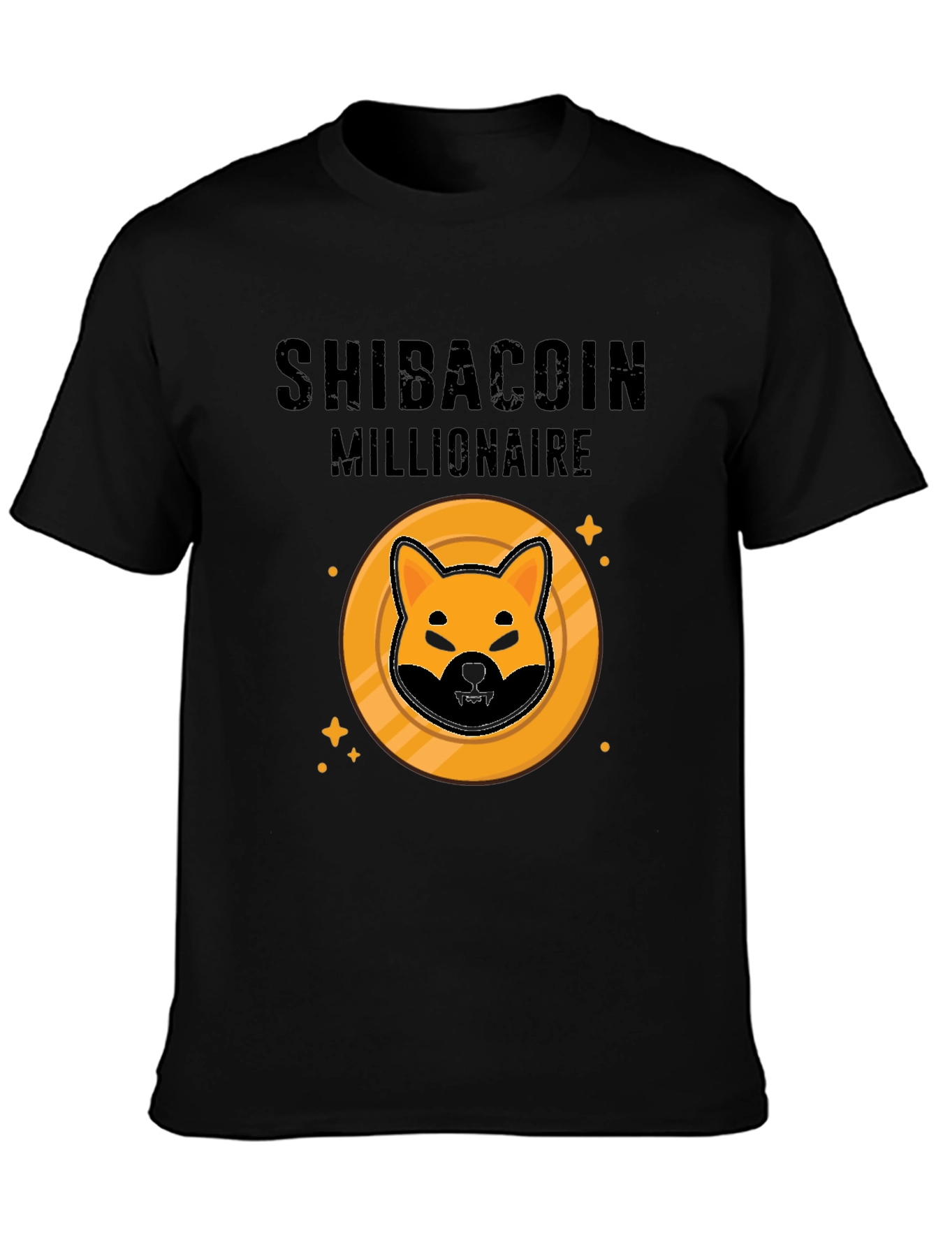 Camiseta Hombre ShibaCoin Millionaire