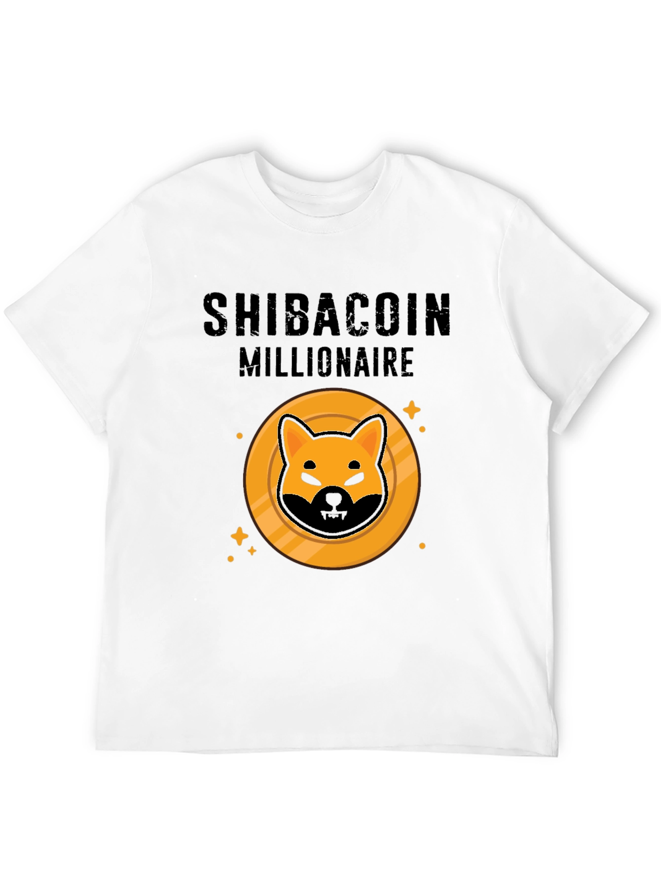 Camiseta Hombre ShibaCoin Millionaire