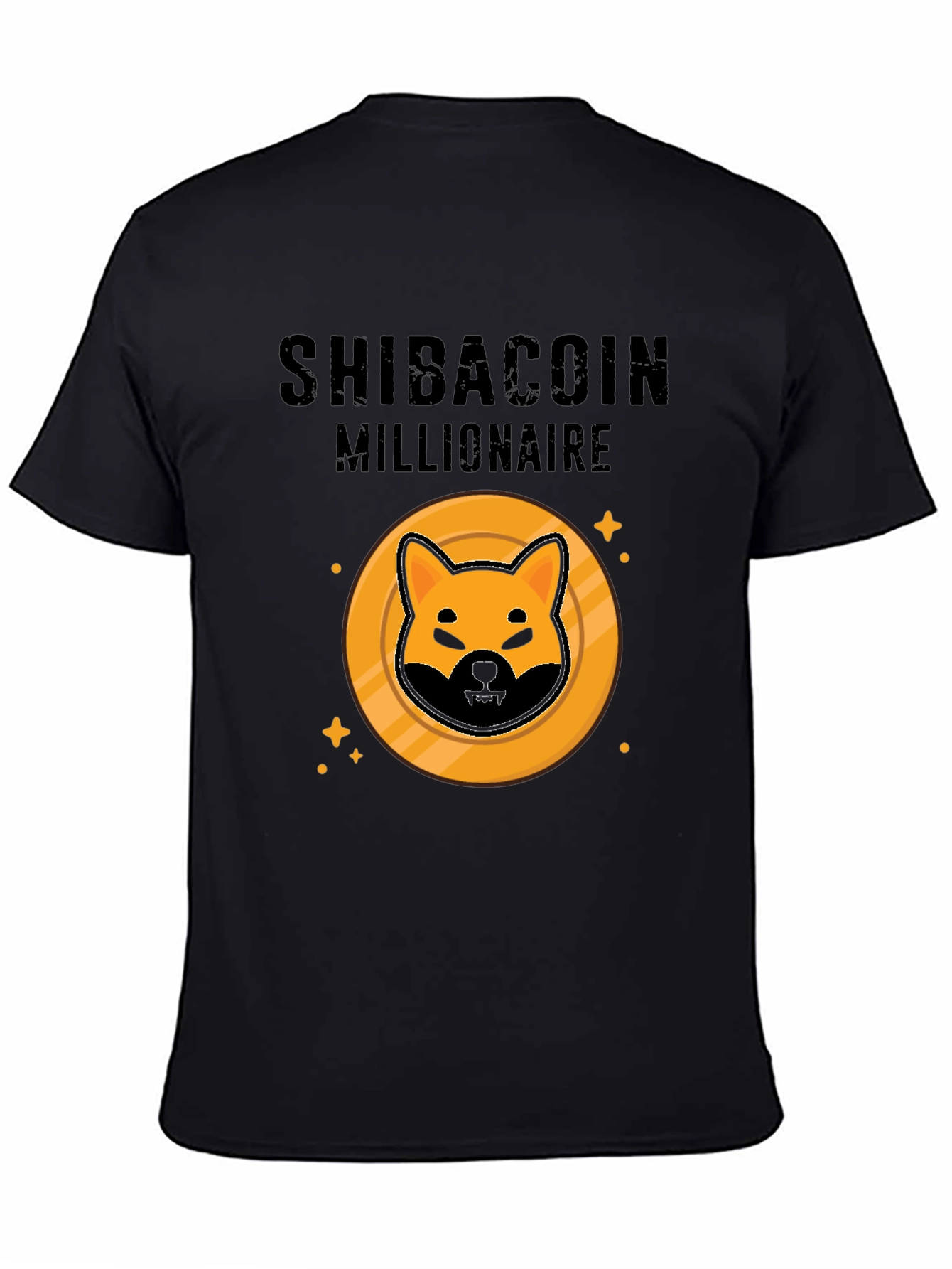Camiseta Hombre ShibaCoin Millionaire
