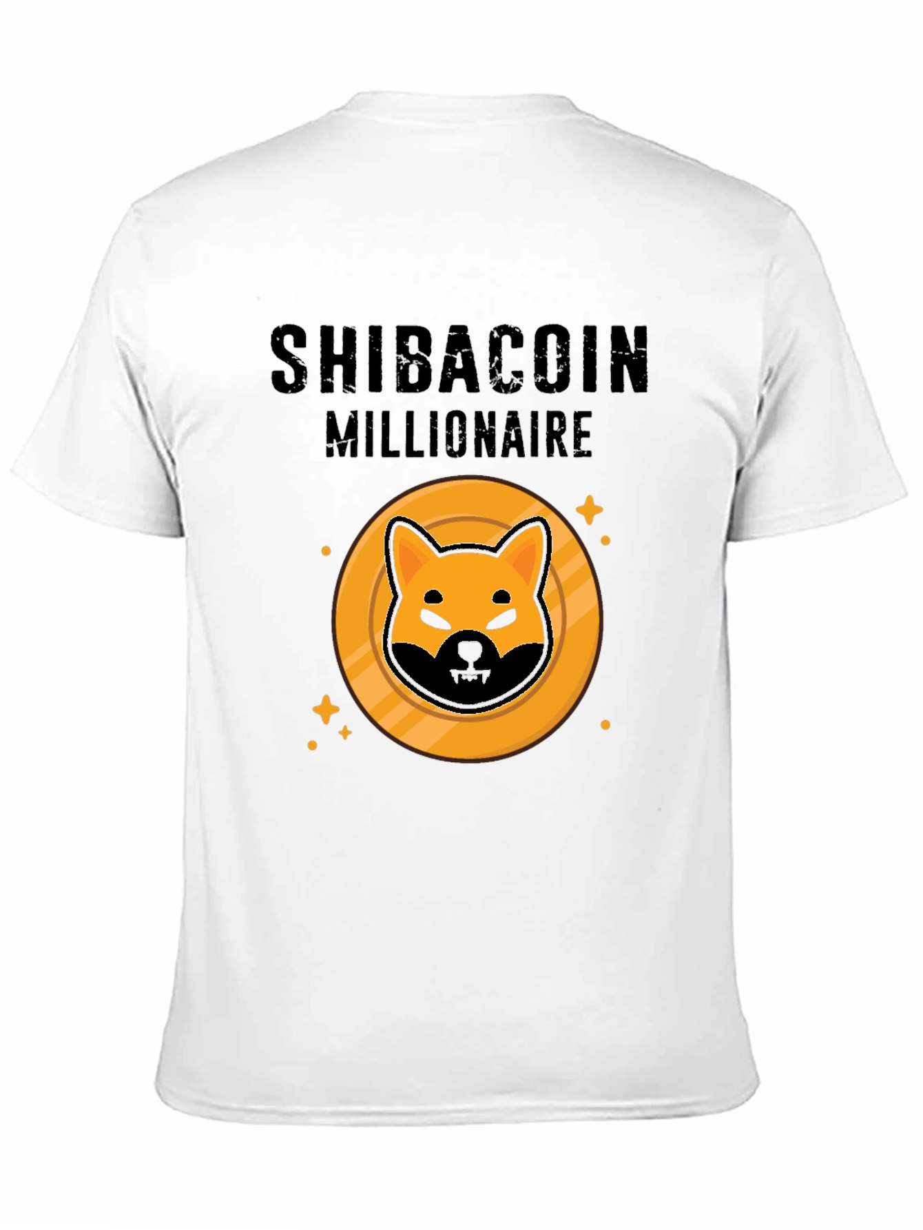 Camiseta Hombre ShibaCoin Millionaire