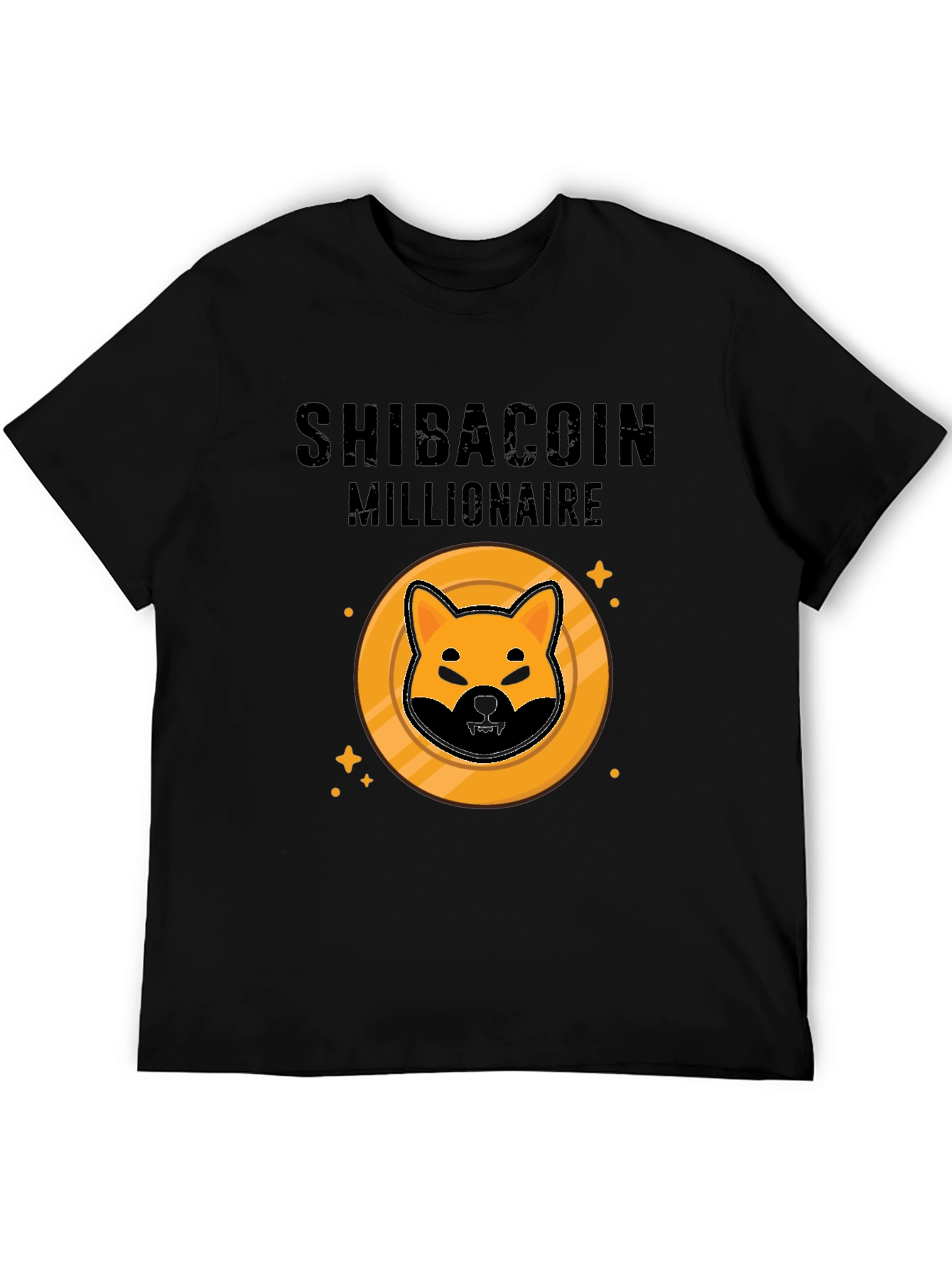 Camiseta Hombre ShibaCoin Millionaire