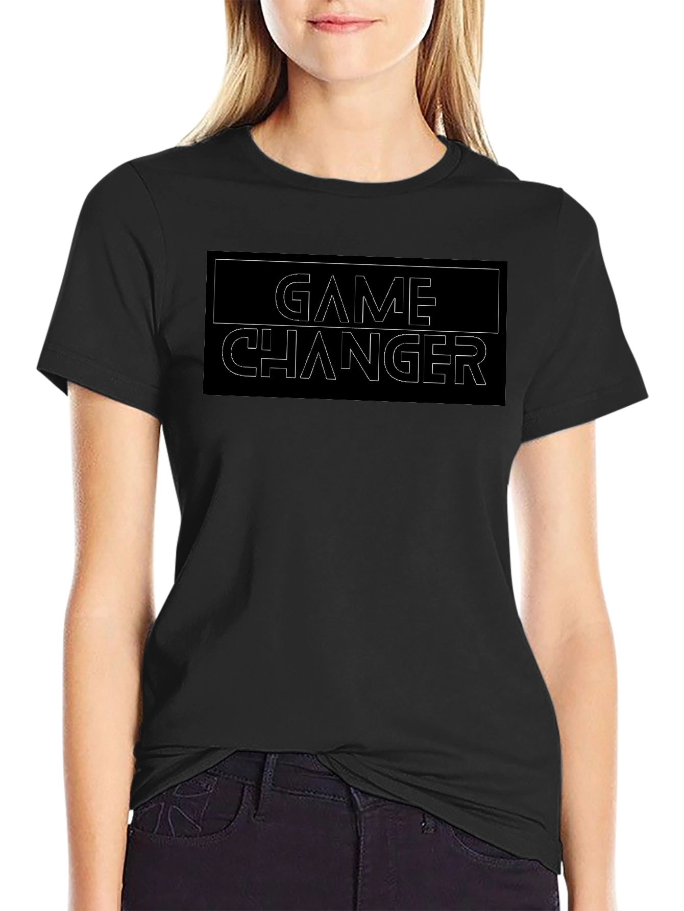 Camiseta Negra Game Changer Hombre