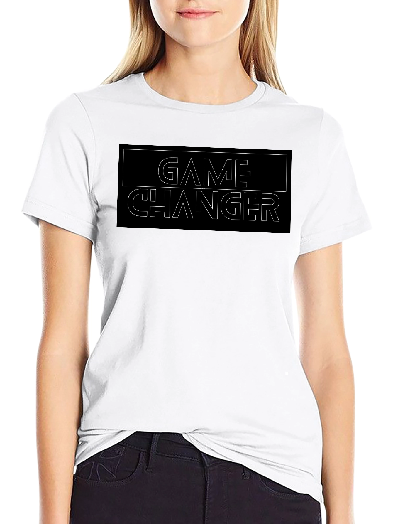Camiseta Negra Game Changer Hombre