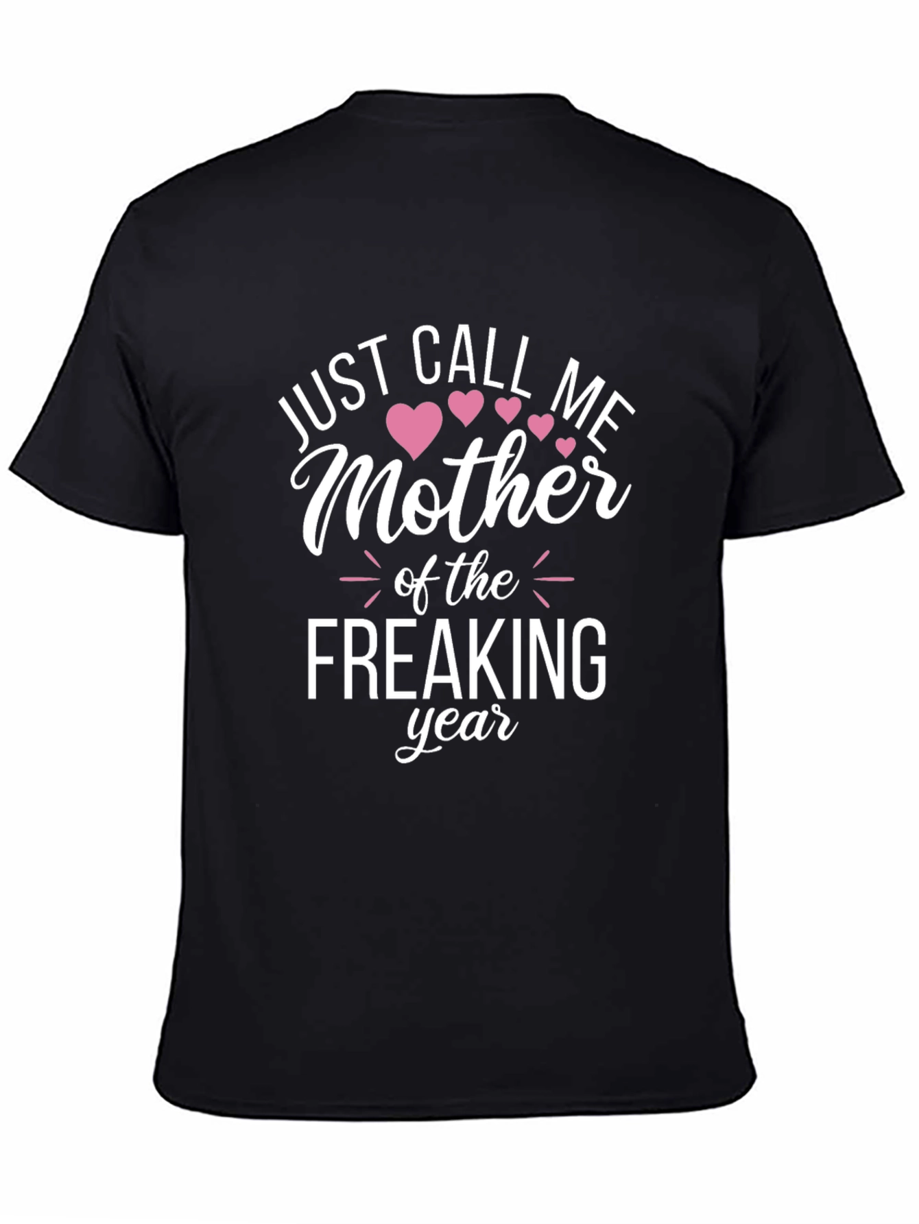 Camiseta Negra para Madres - Madre del Año