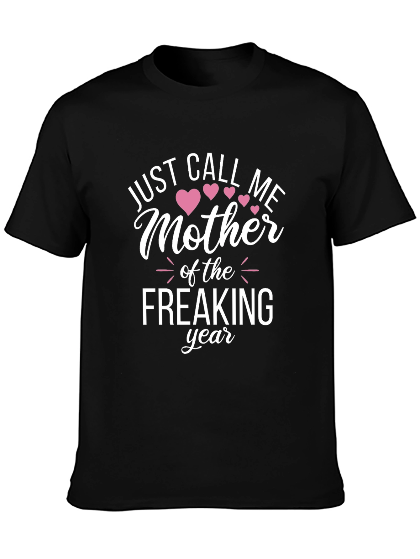 Camiseta Negra para Madres - Madre del Año