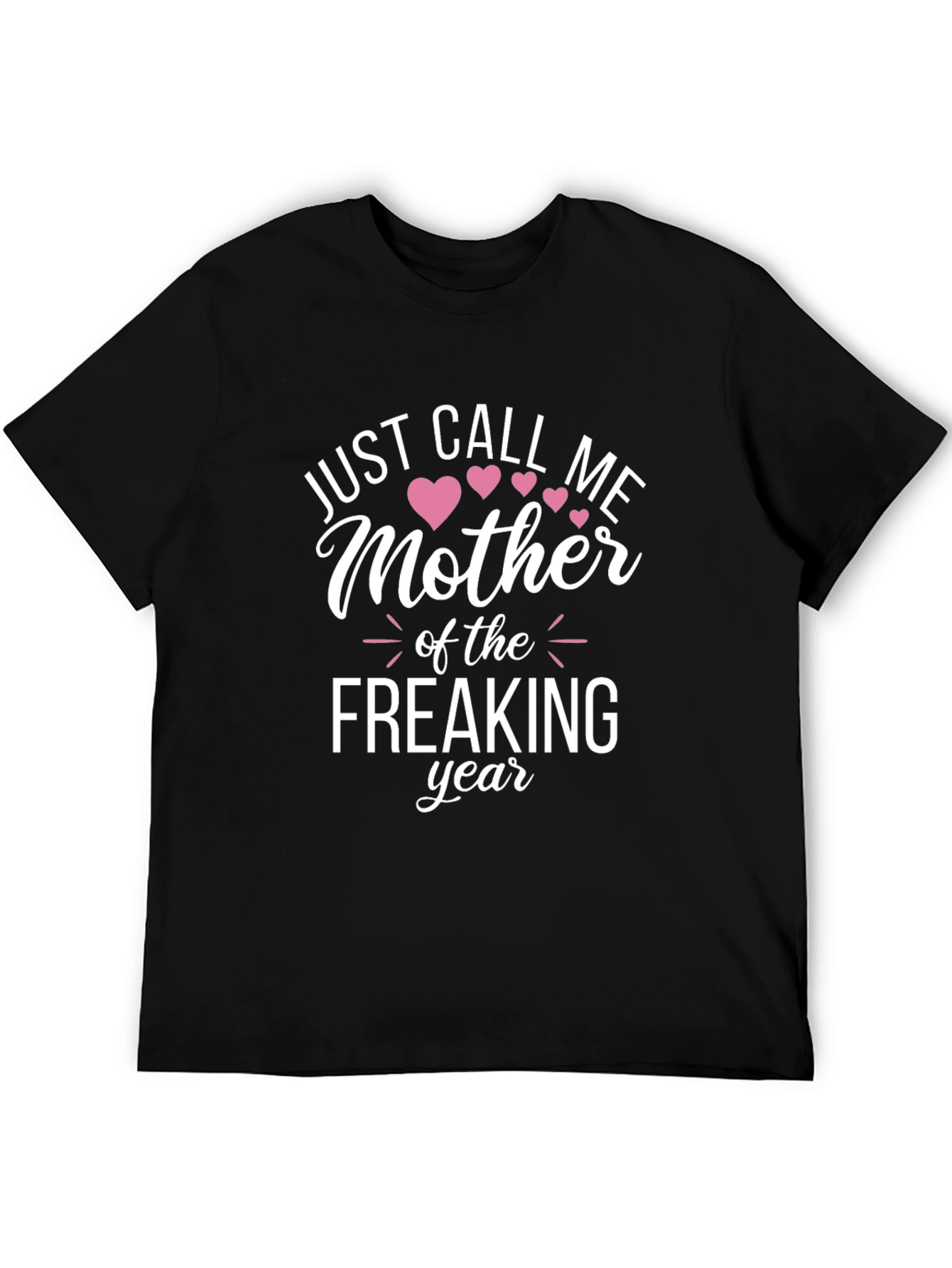 Camiseta Negra para Madres - Madre del Año