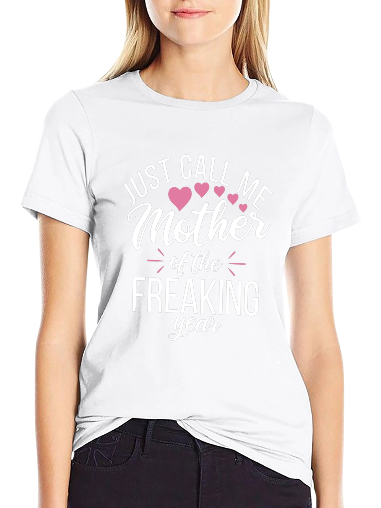 Camiseta Negra para Madres - Madre del Año