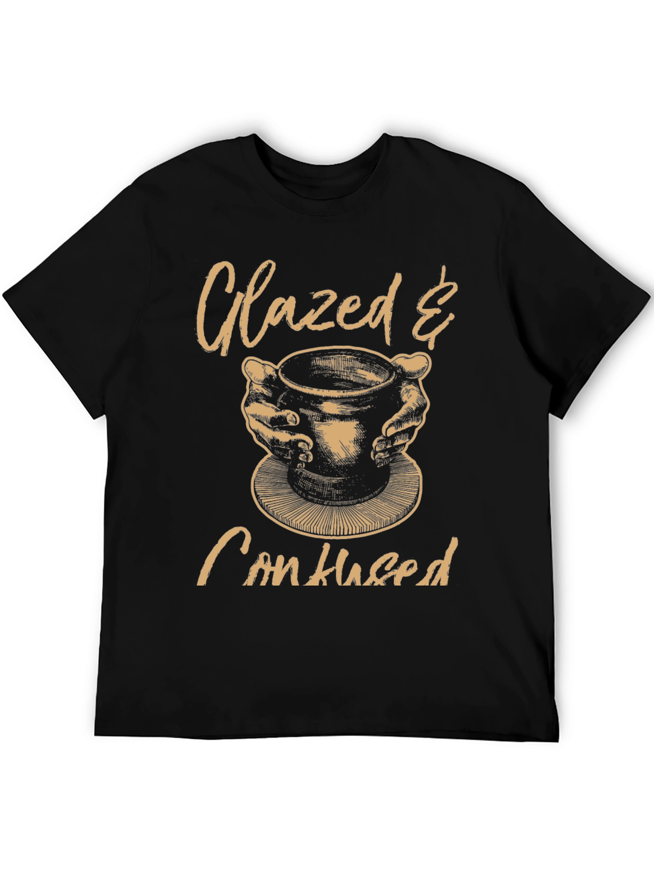 Camiseta Negra Glazed & Confused para Alfareros